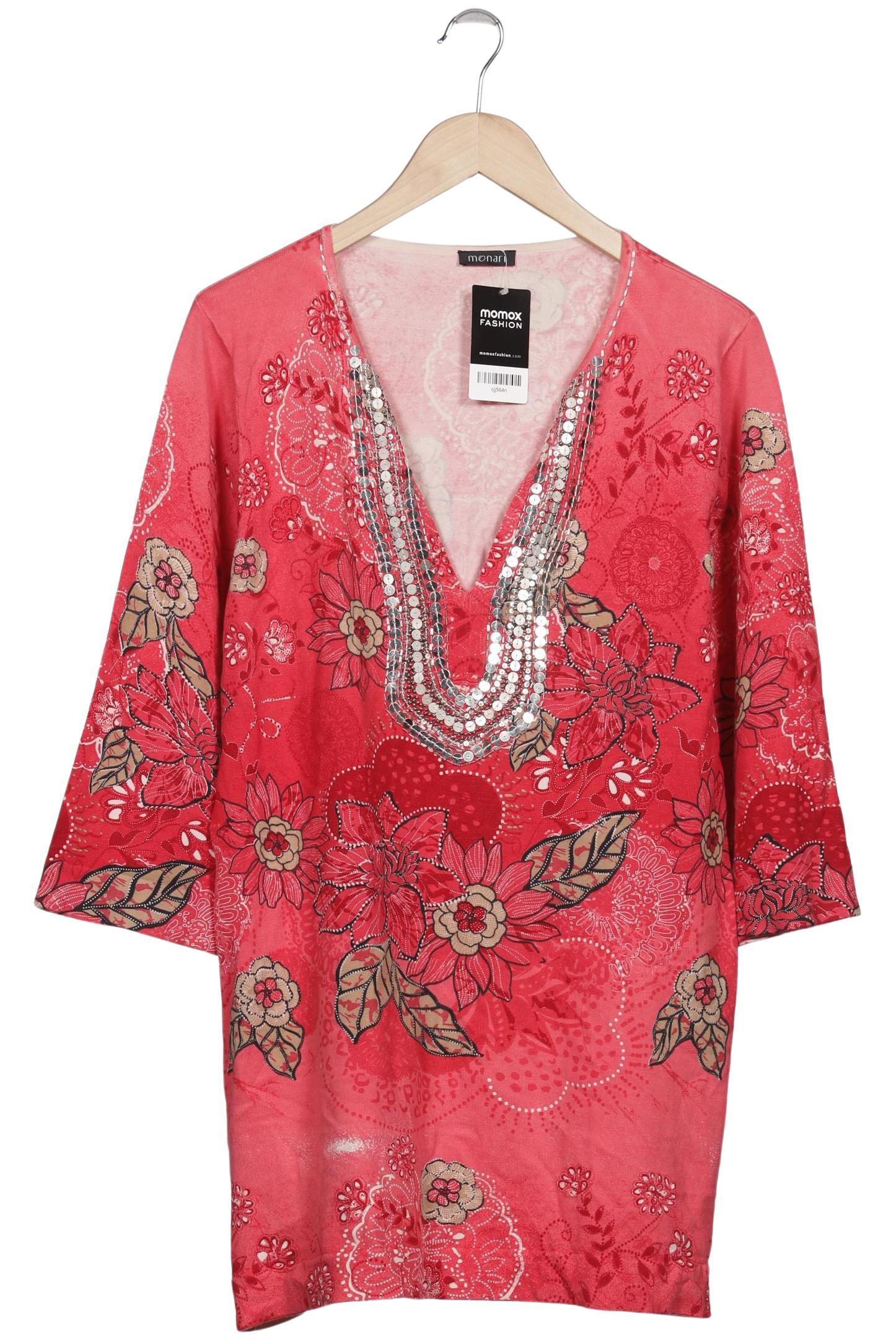 

monari Damen Langarmshirt, rot, Gr. 46