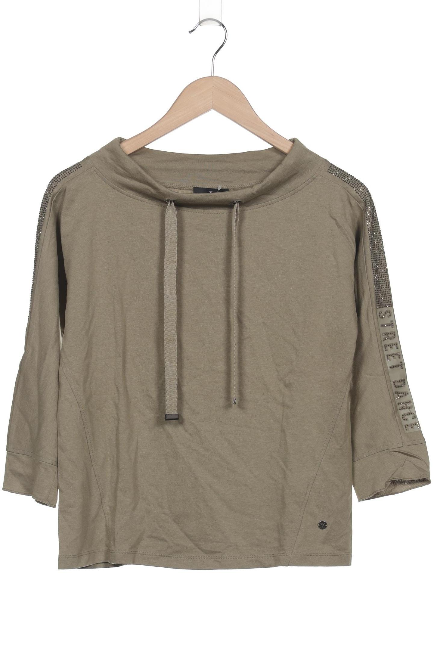

monari Damen Langarmshirt, grün, Gr. 34