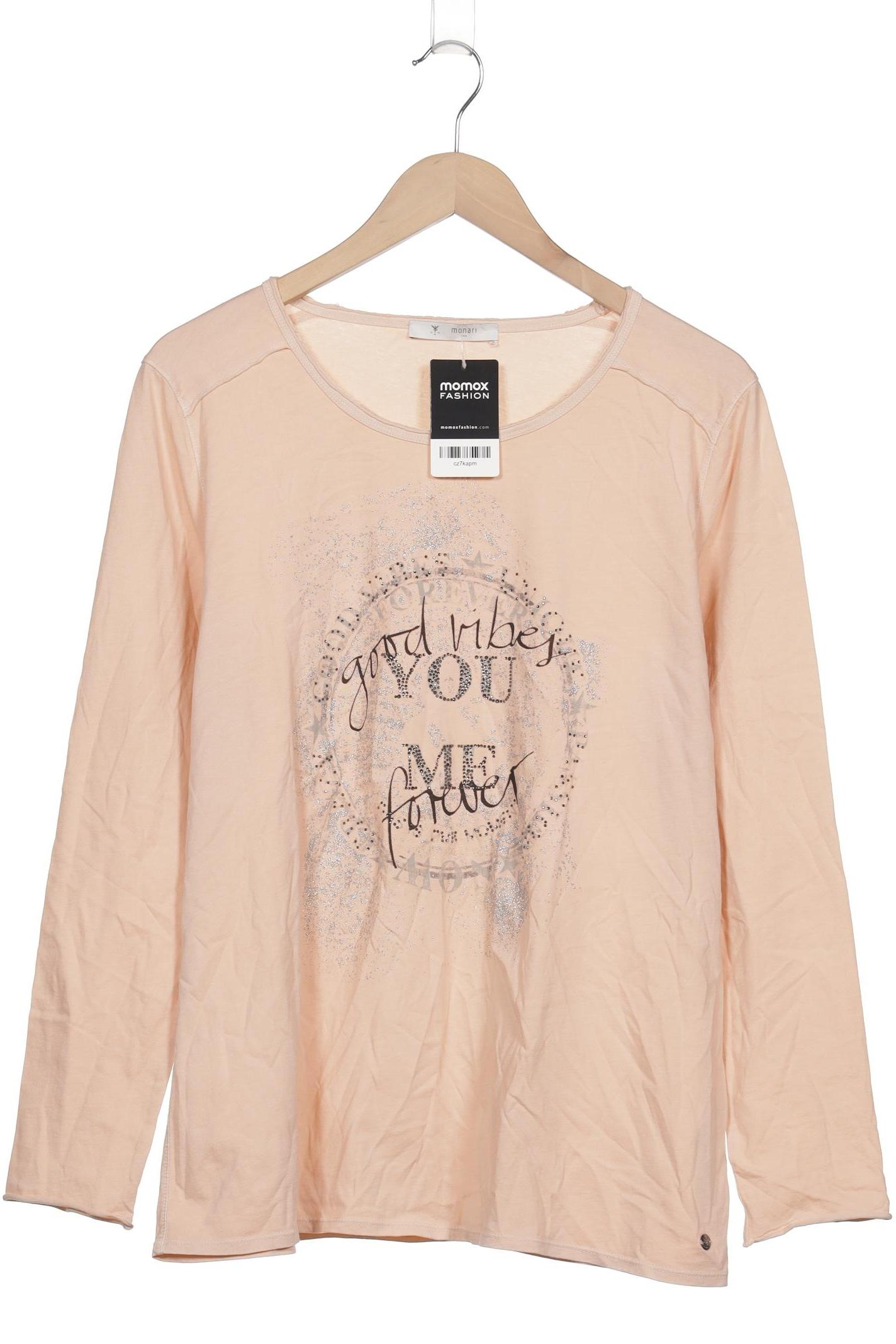 

monari Damen Langarmshirt, orange, Gr. 44