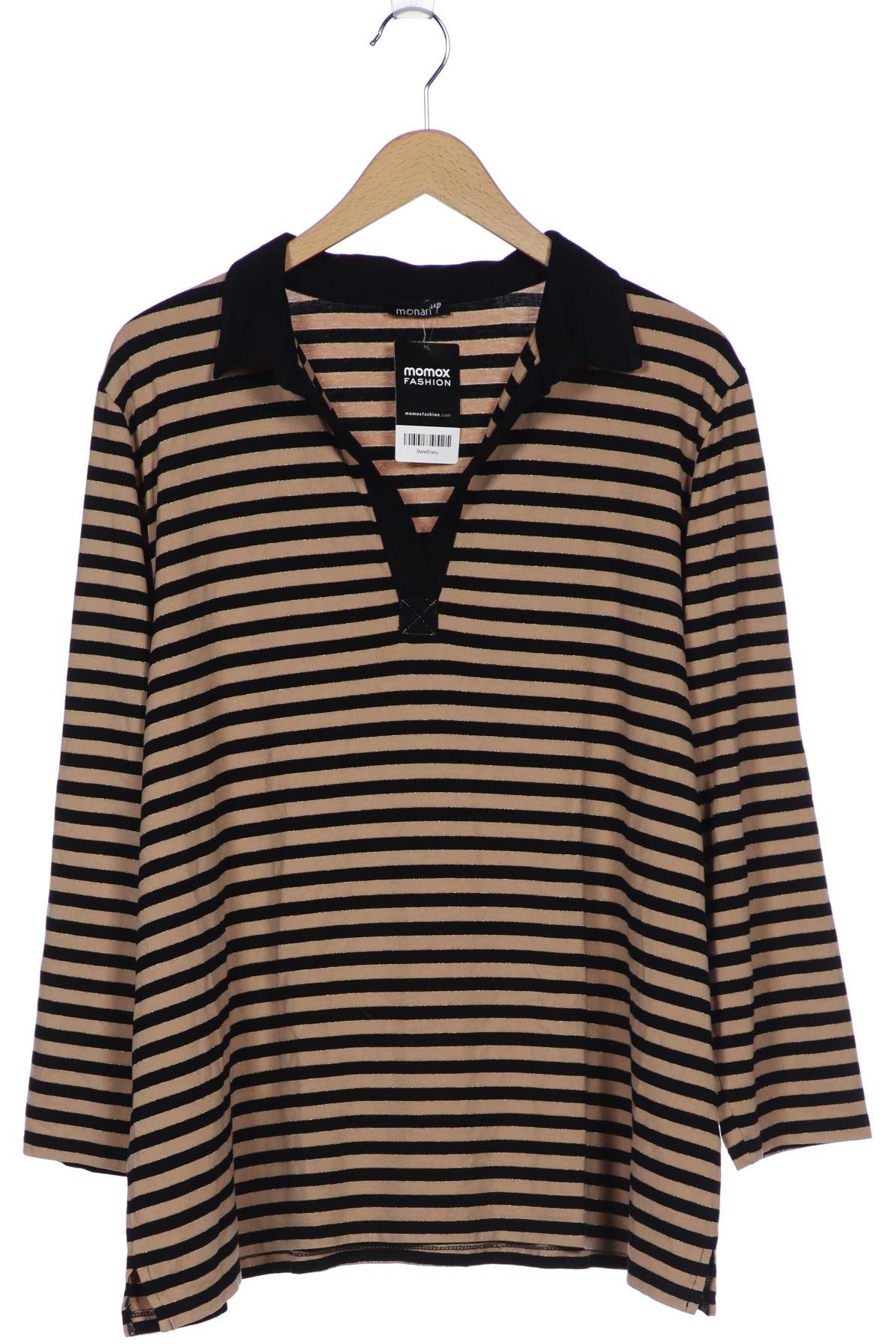 

monari Damen Langarmshirt, schwarz, Gr. 52