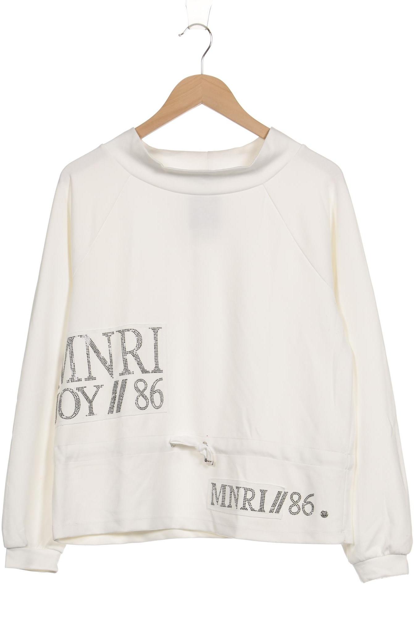 

monari Damen Langarmshirt, weiß, Gr. 38