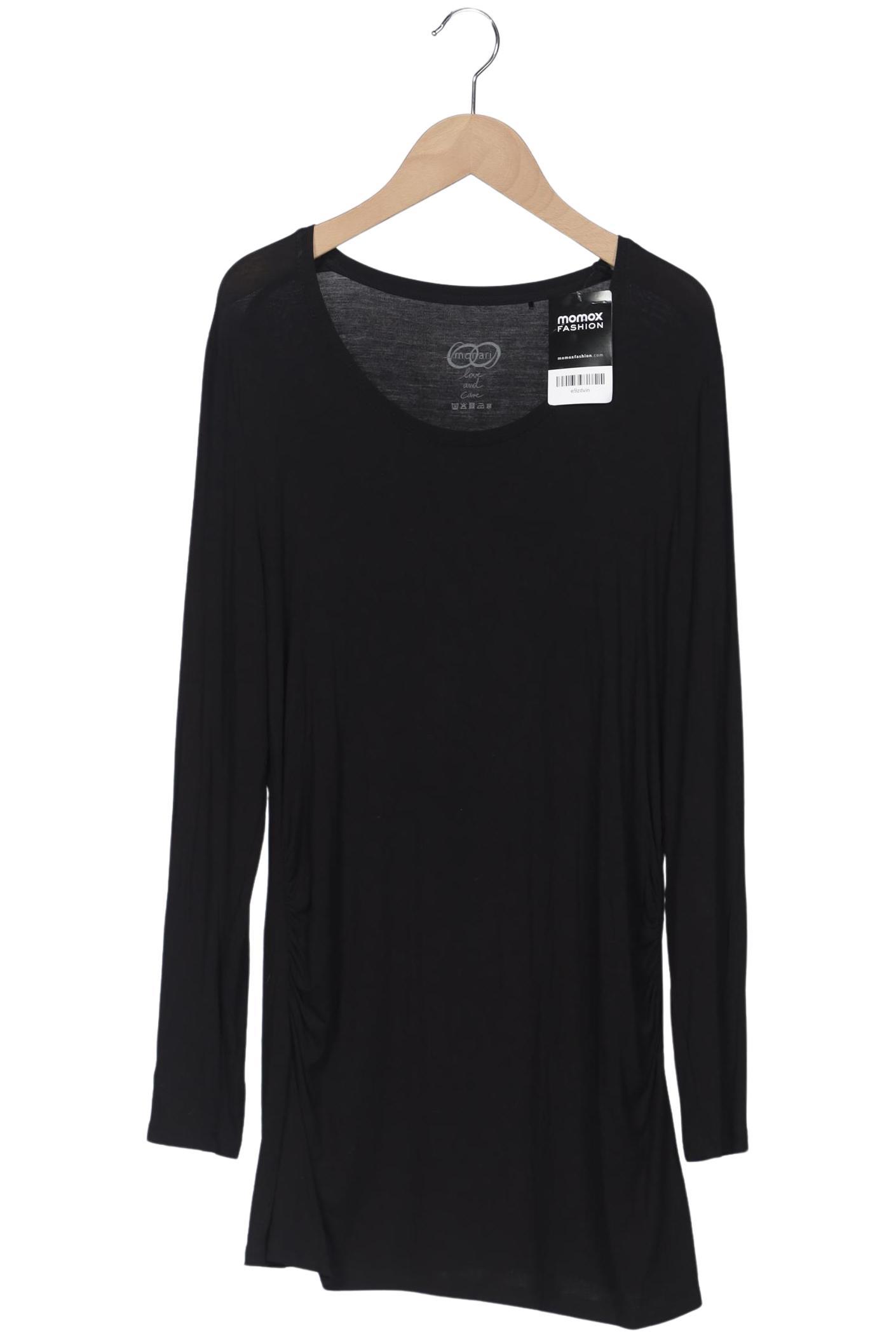 

monari Damen Langarmshirt, schwarz, Gr. 42