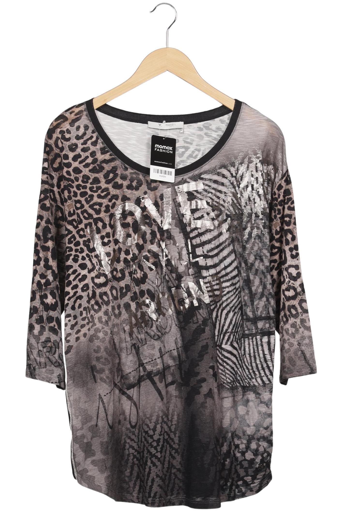 

monari Damen Langarmshirt, mehrfarbig, Gr. 42