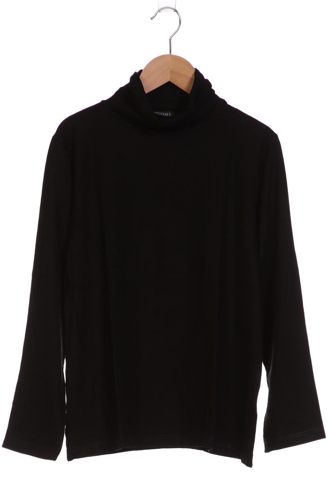 

monari Damen Langarmshirt, schwarz, Gr. 42