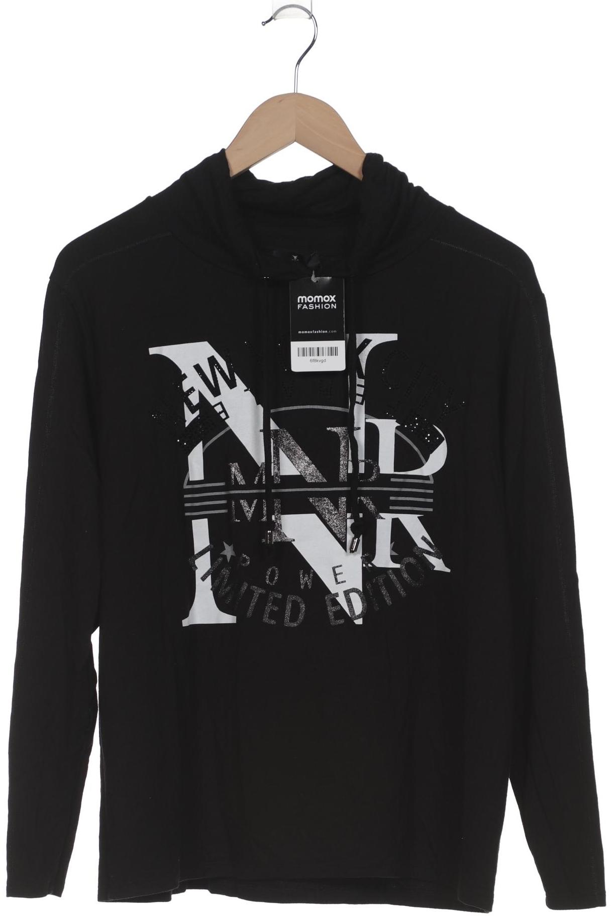 

monari Damen Langarmshirt, schwarz, Gr. 42