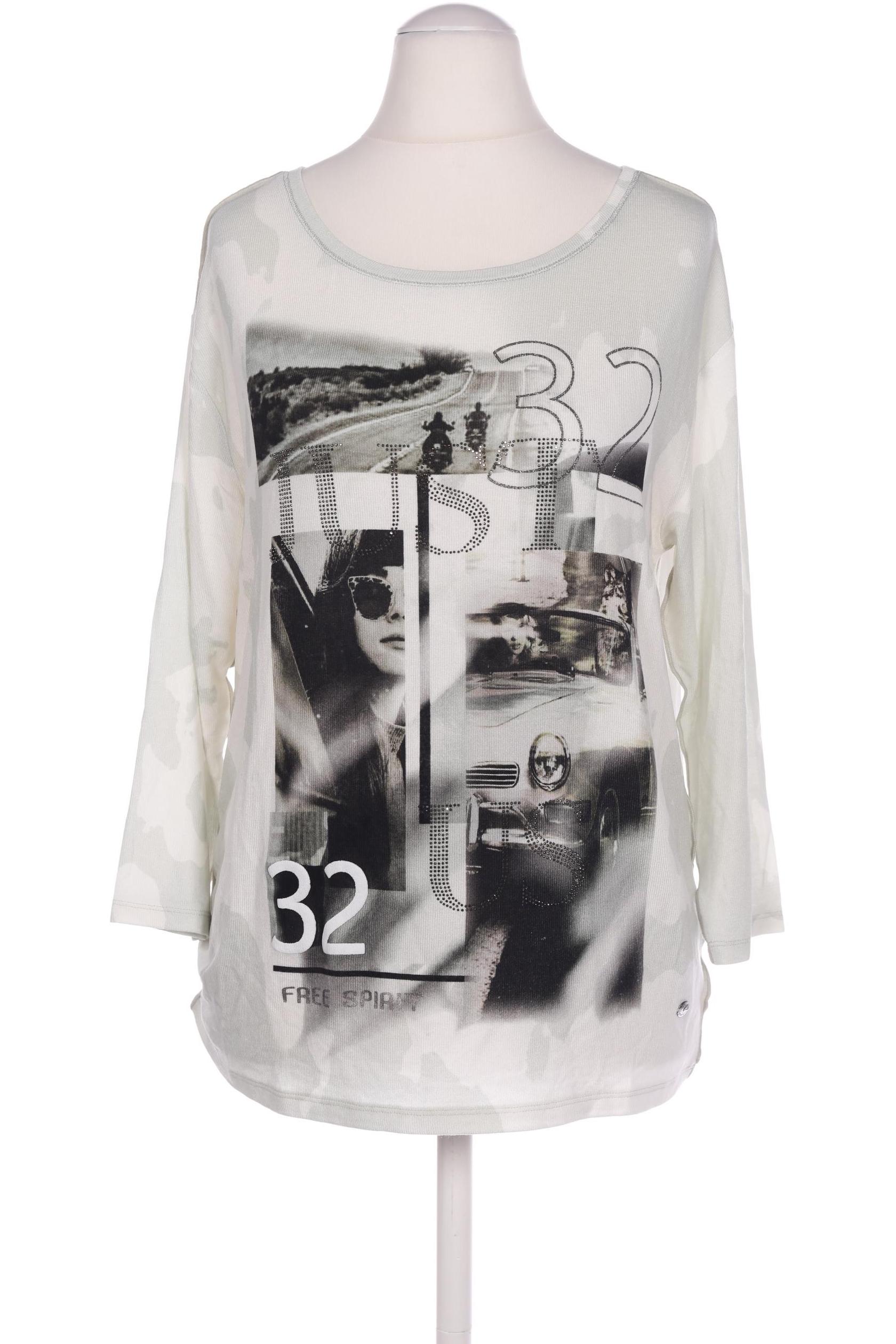 

monari Damen Langarmshirt, hellgrün, Gr. 38