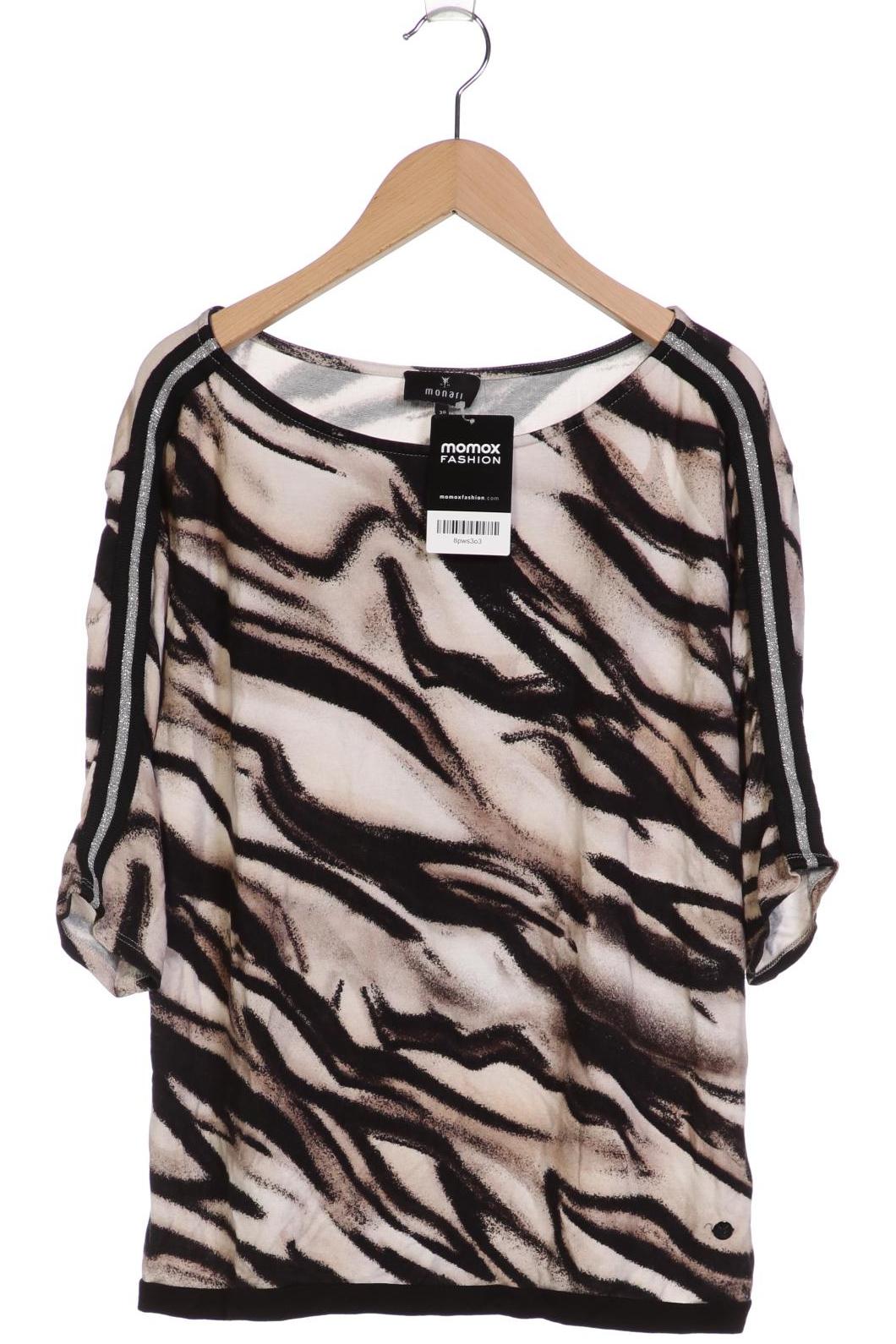 

monari Damen Langarmshirt, schwarz, Gr. 36