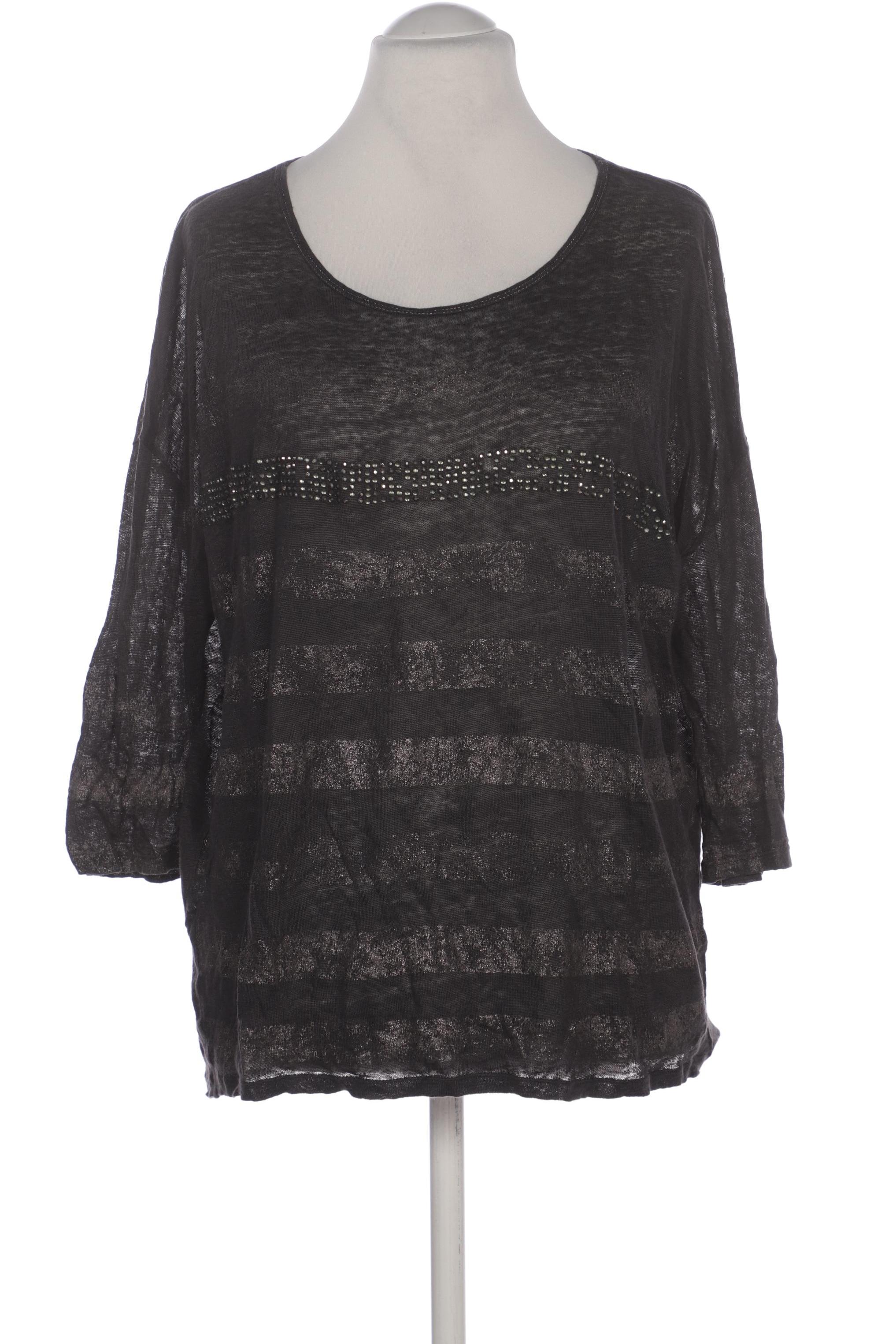 

monari Damen Langarmshirt, grau, Gr. 46