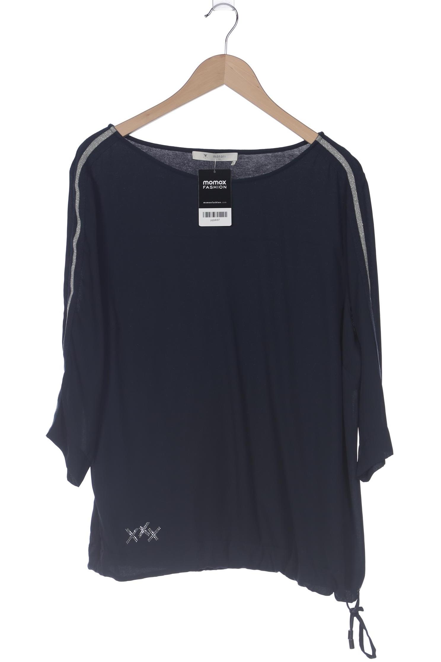 

monari Damen Langarmshirt, marineblau, Gr. 44