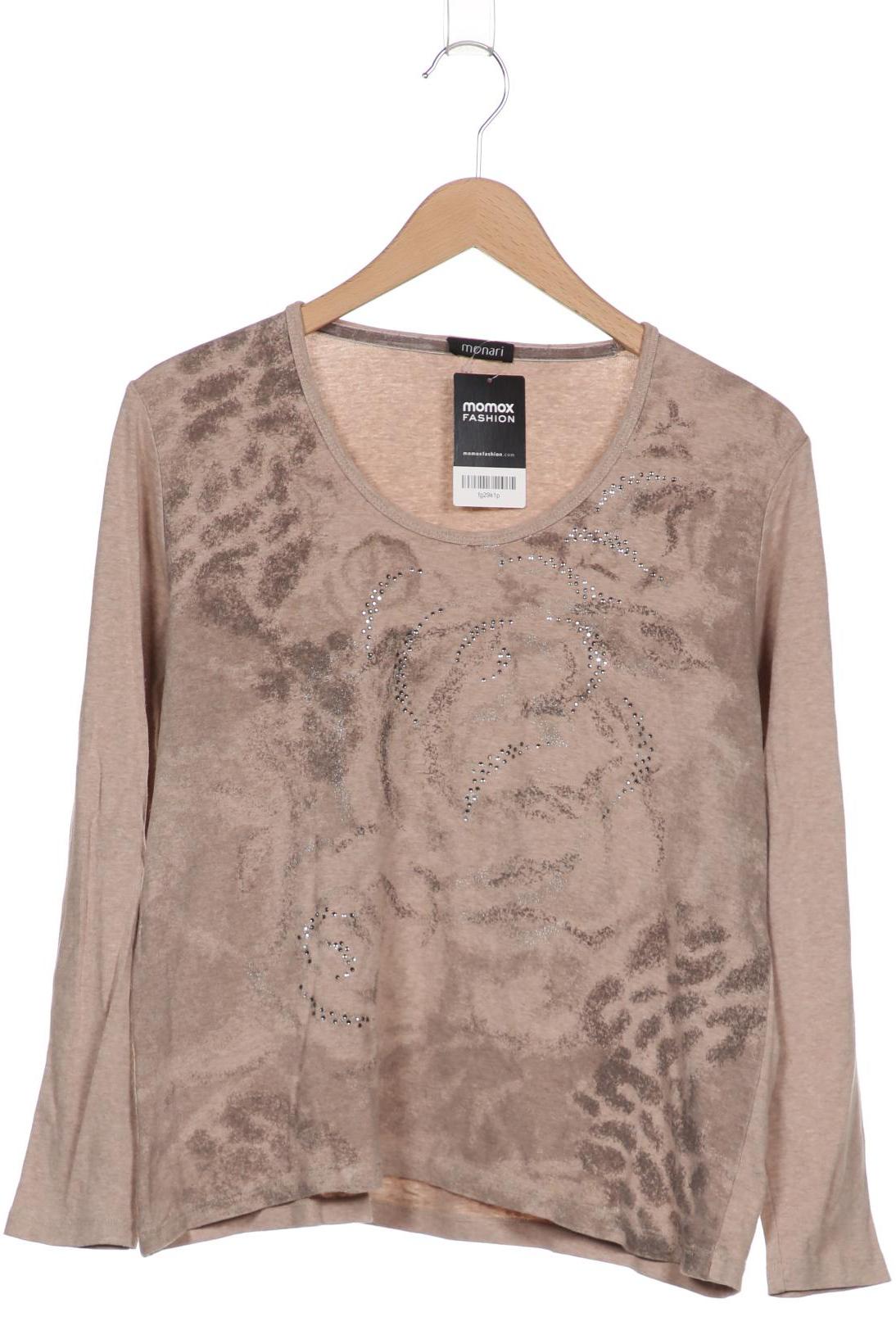 

monari Damen Langarmshirt, beige