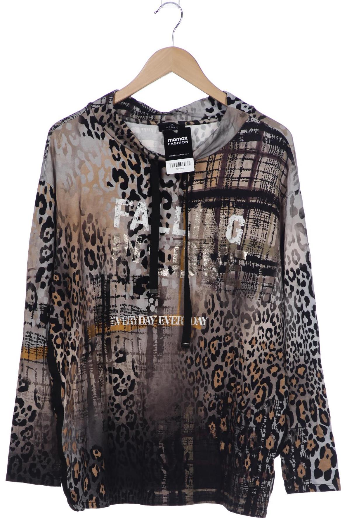 

monari Damen Langarmshirt, grau, Gr. 46