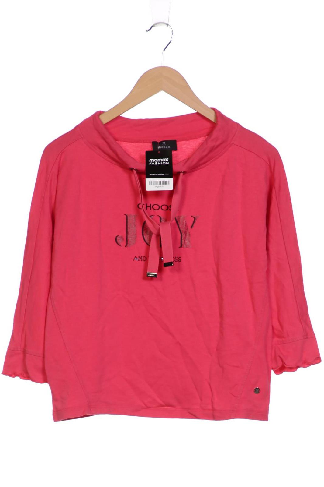 

monari Damen Langarmshirt, pink, Gr. 36