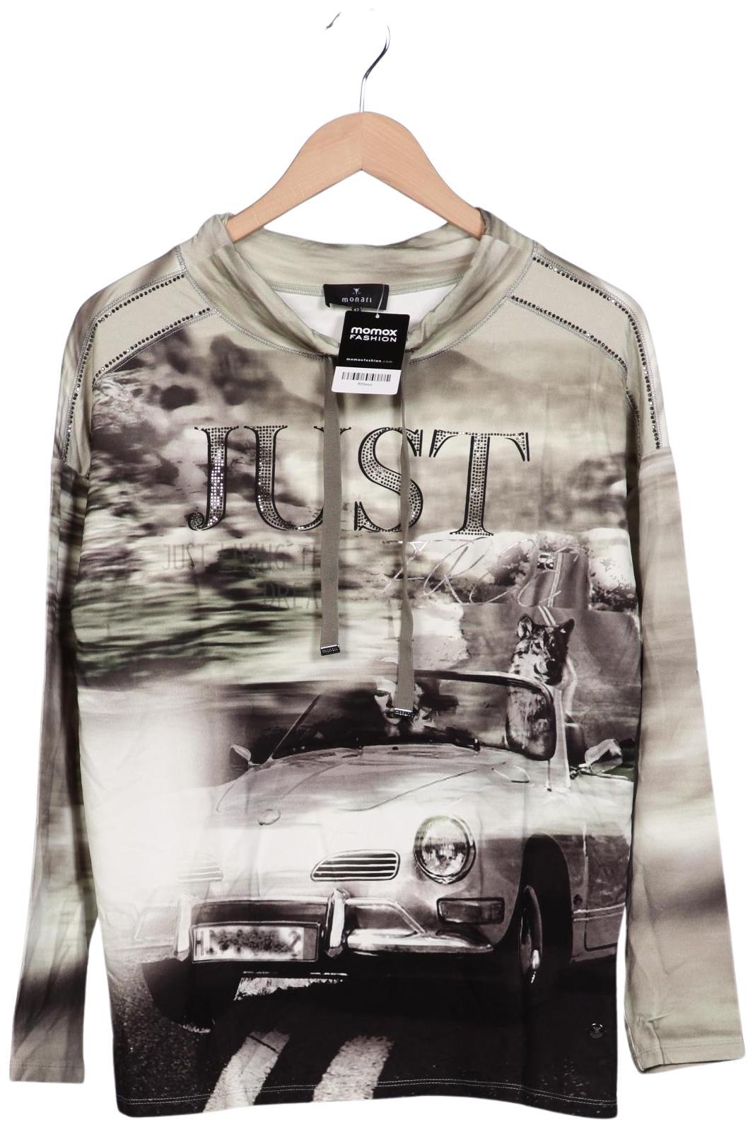 

monari Damen Langarmshirt, beige, Gr. 42