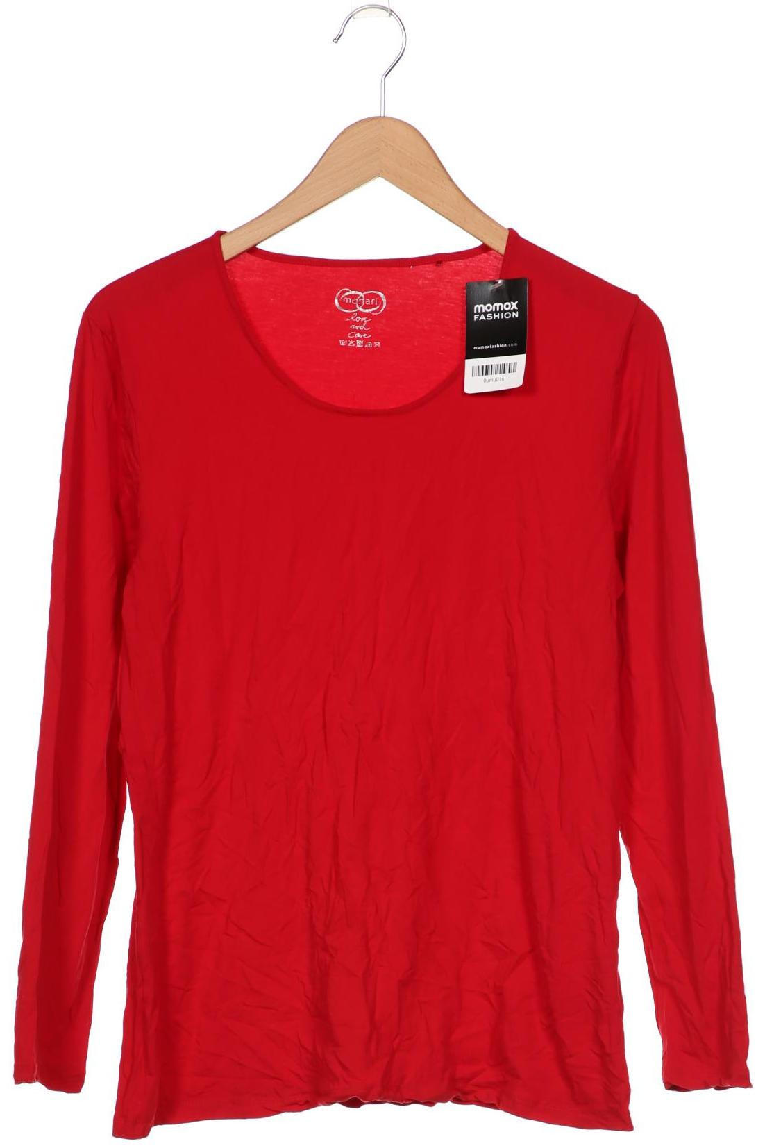

monari Damen Langarmshirt, rot, Gr. 46