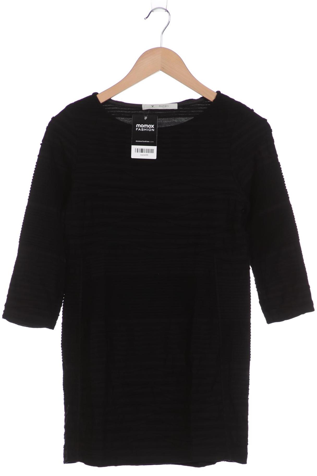 

monari Damen Langarmshirt, schwarz, Gr. 38