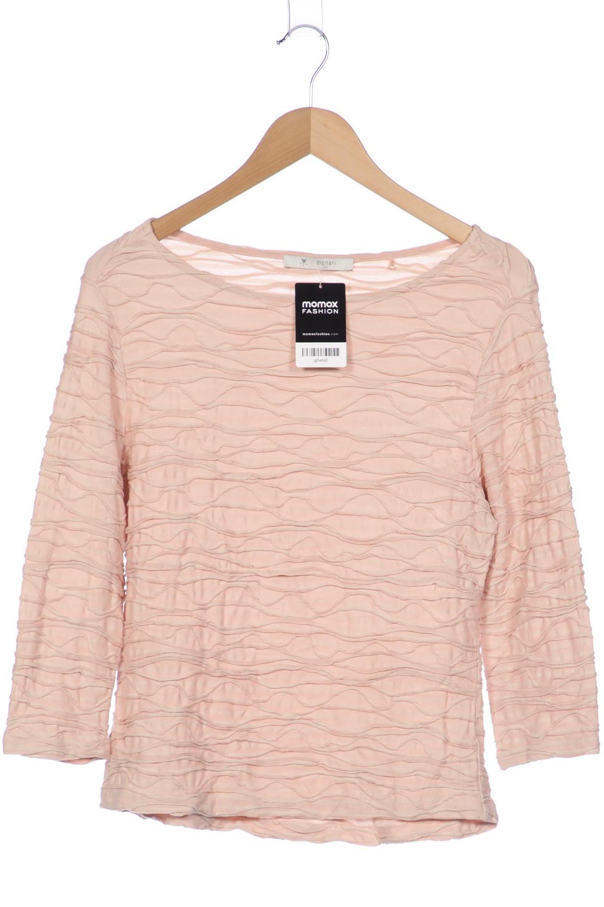 

monari Damen Langarmshirt, pink, Gr. 38