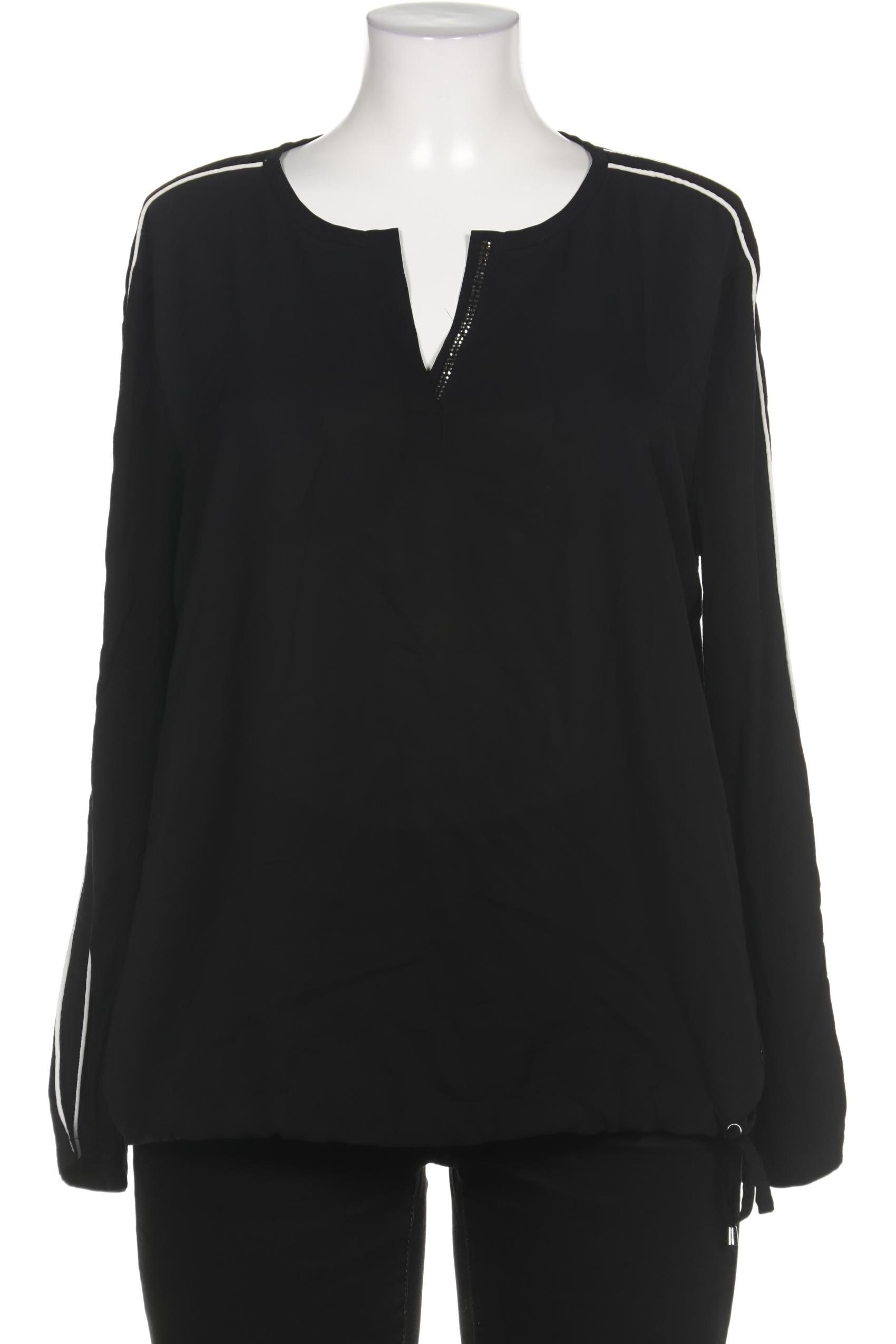 

monari Damen Langarmshirt, schwarz, Gr. 44