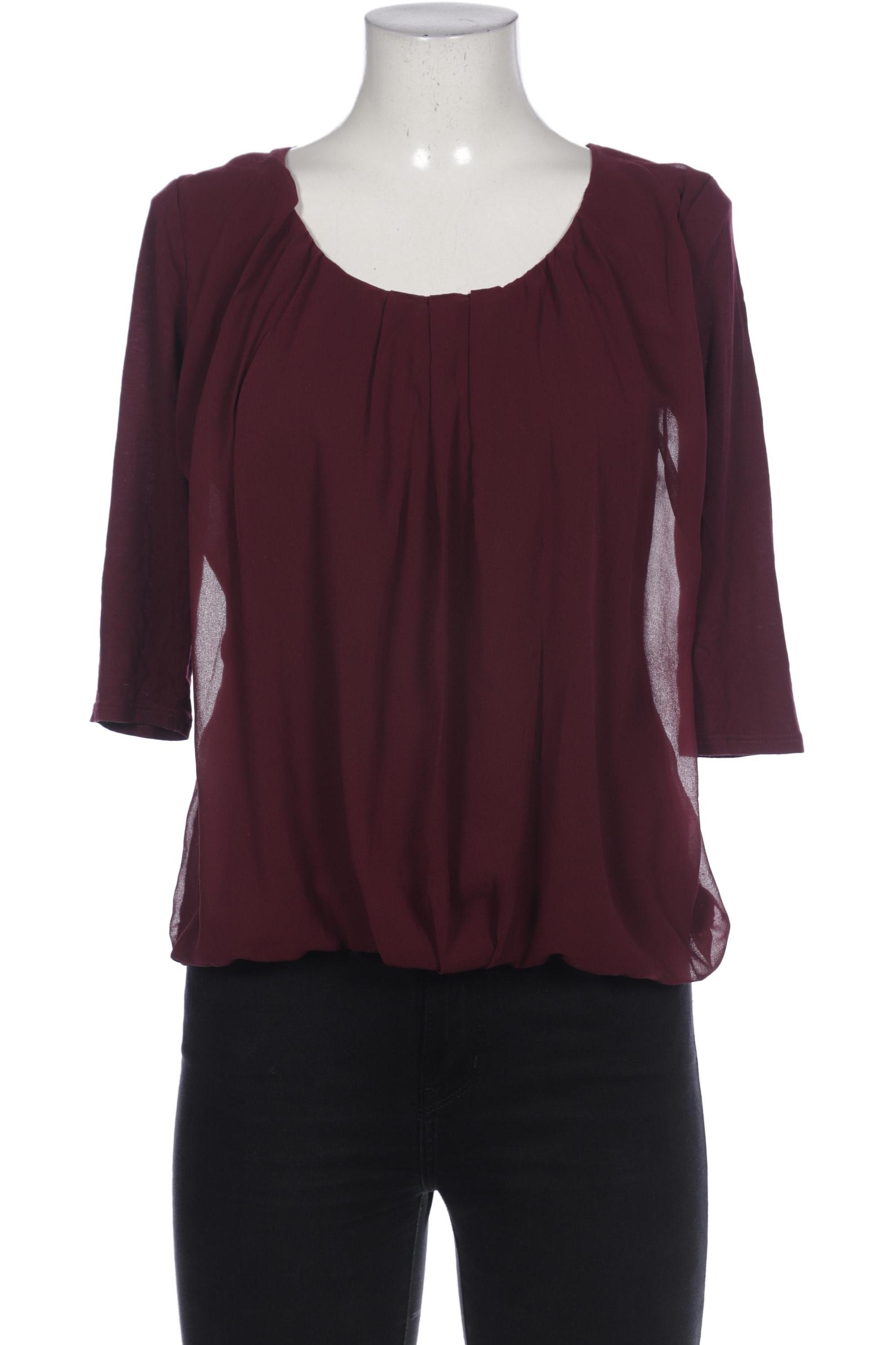 

monari Damen Langarmshirt, bordeaux, Gr. 40