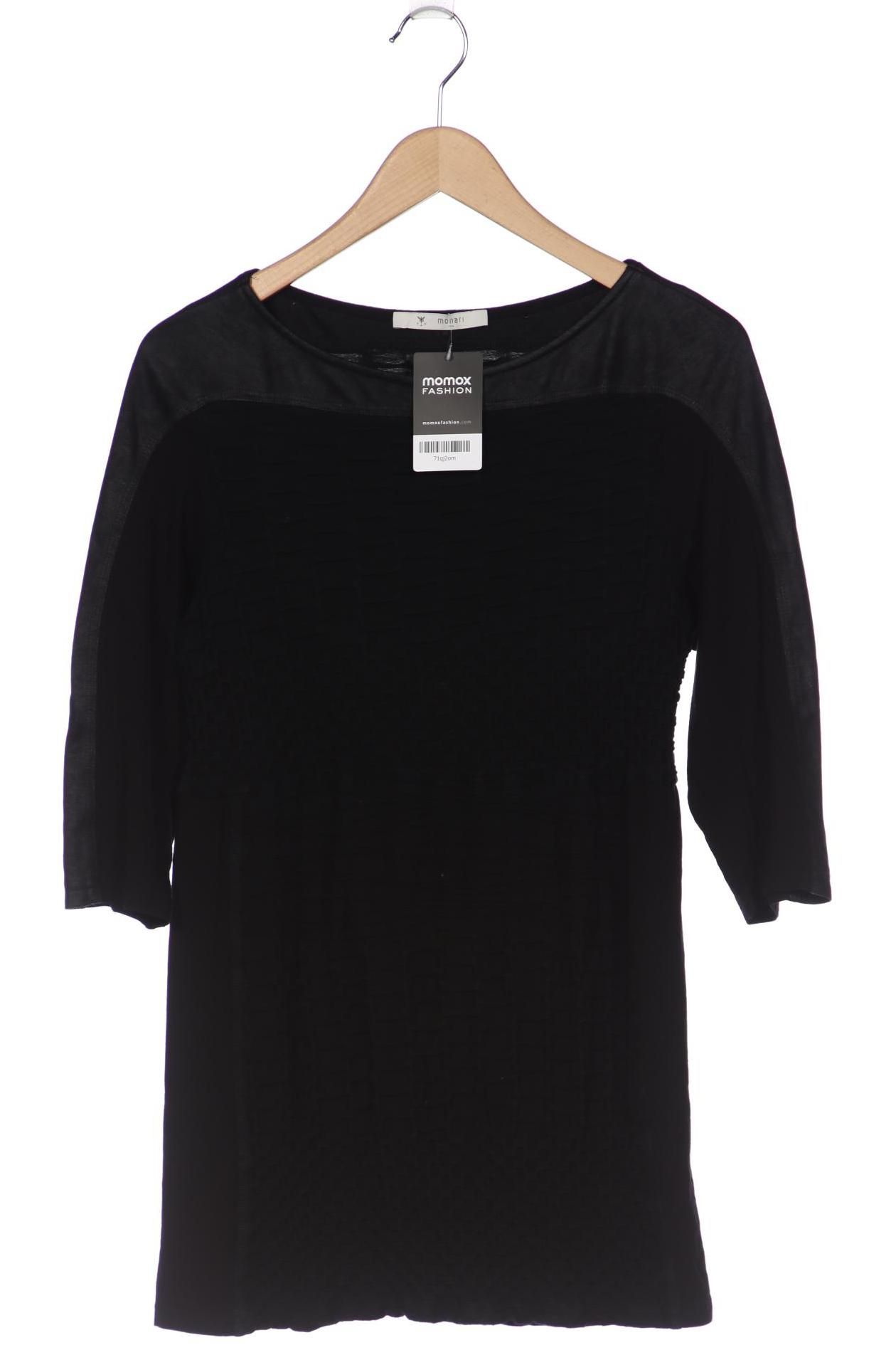 

monari Damen Langarmshirt, schwarz