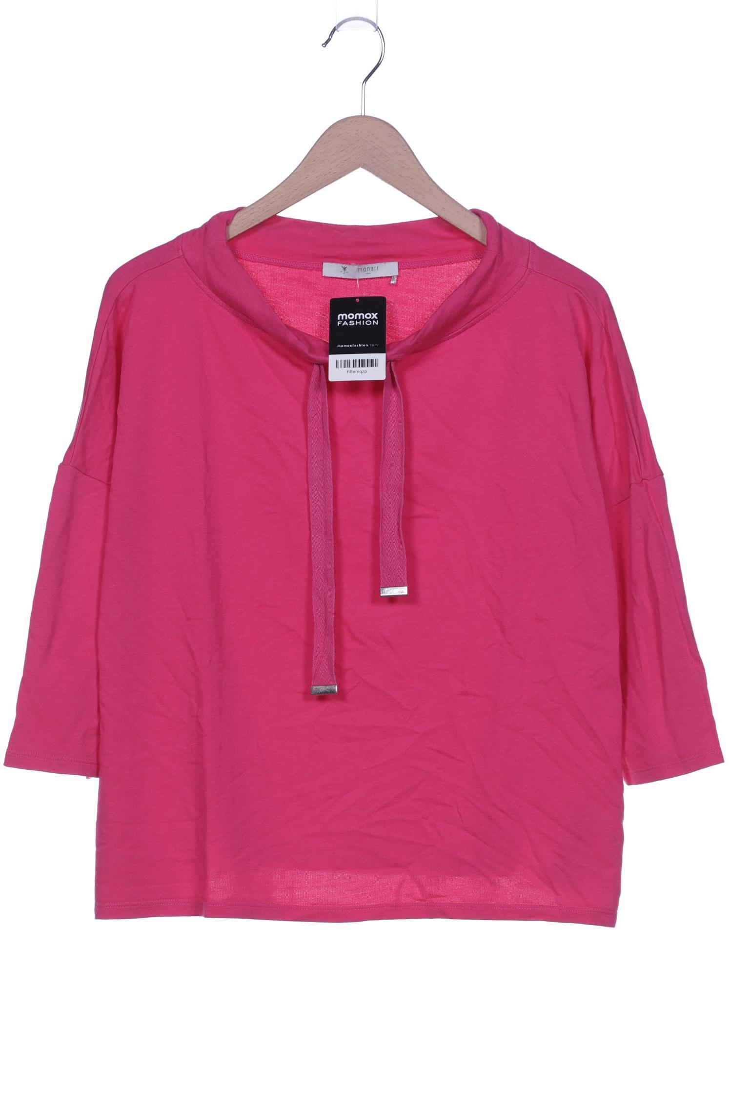 

monari Damen Langarmshirt, pink, Gr. 42