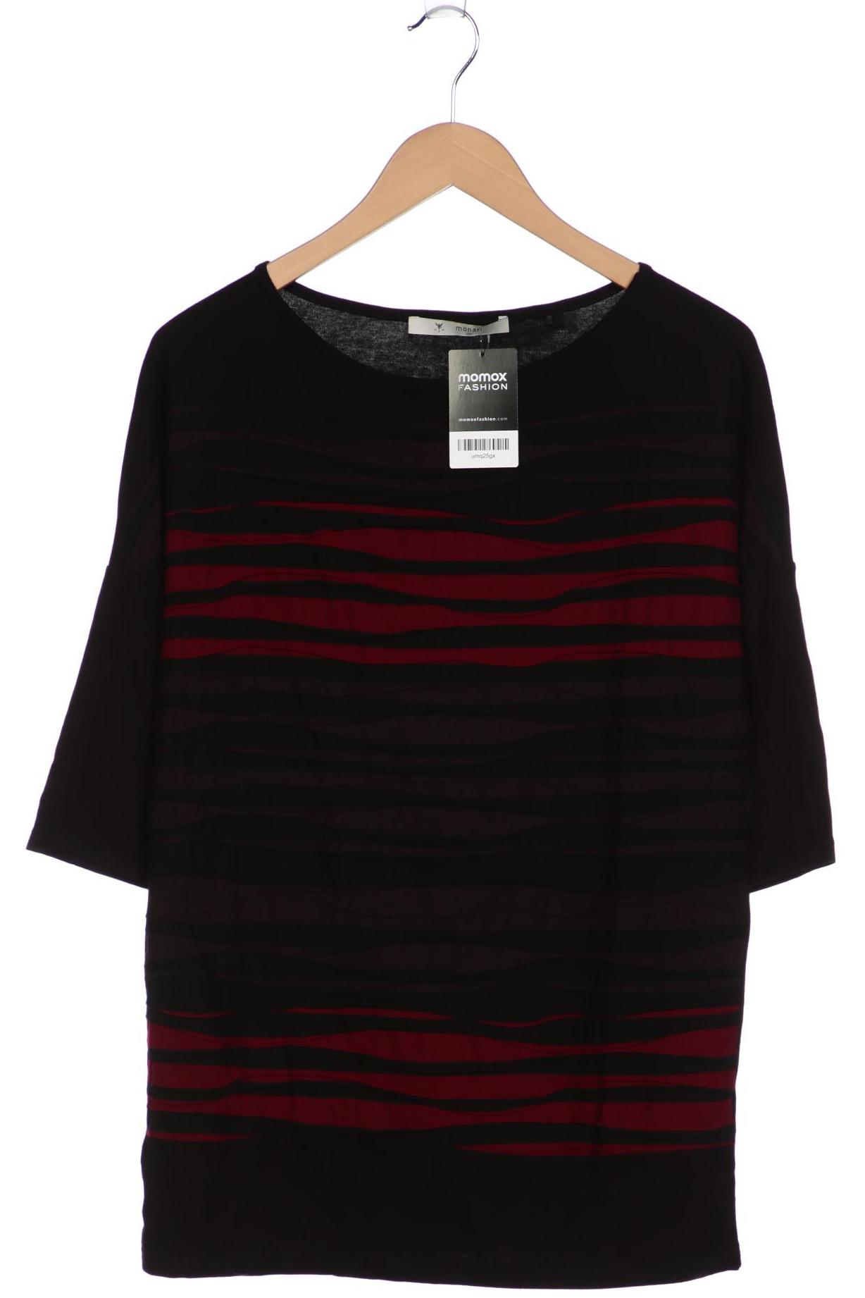 

monari Damen Langarmshirt, schwarz, Gr. 38