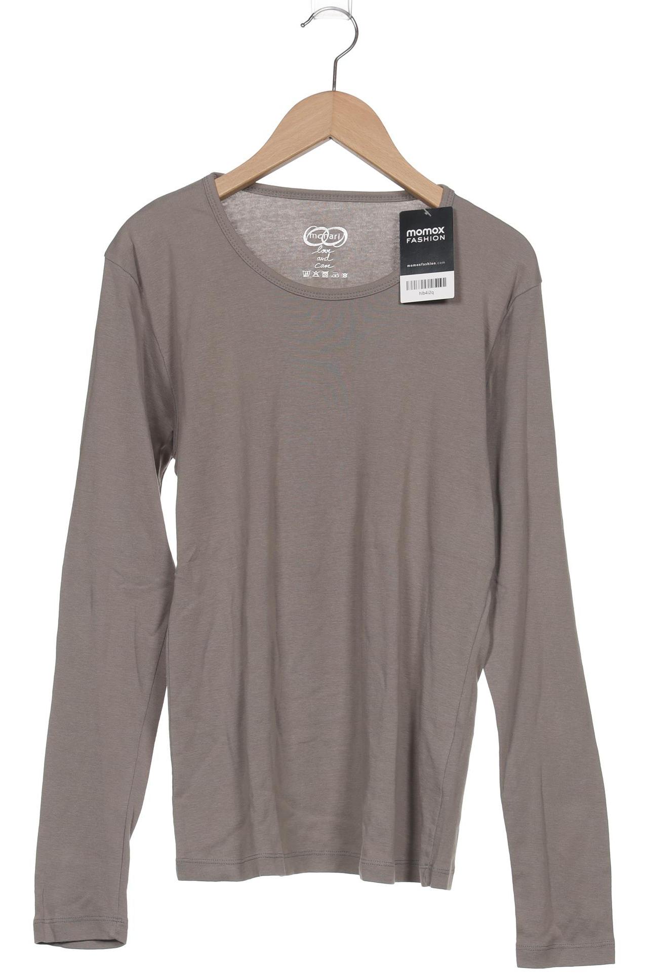 

monari Damen Langarmshirt, grau, Gr. 42
