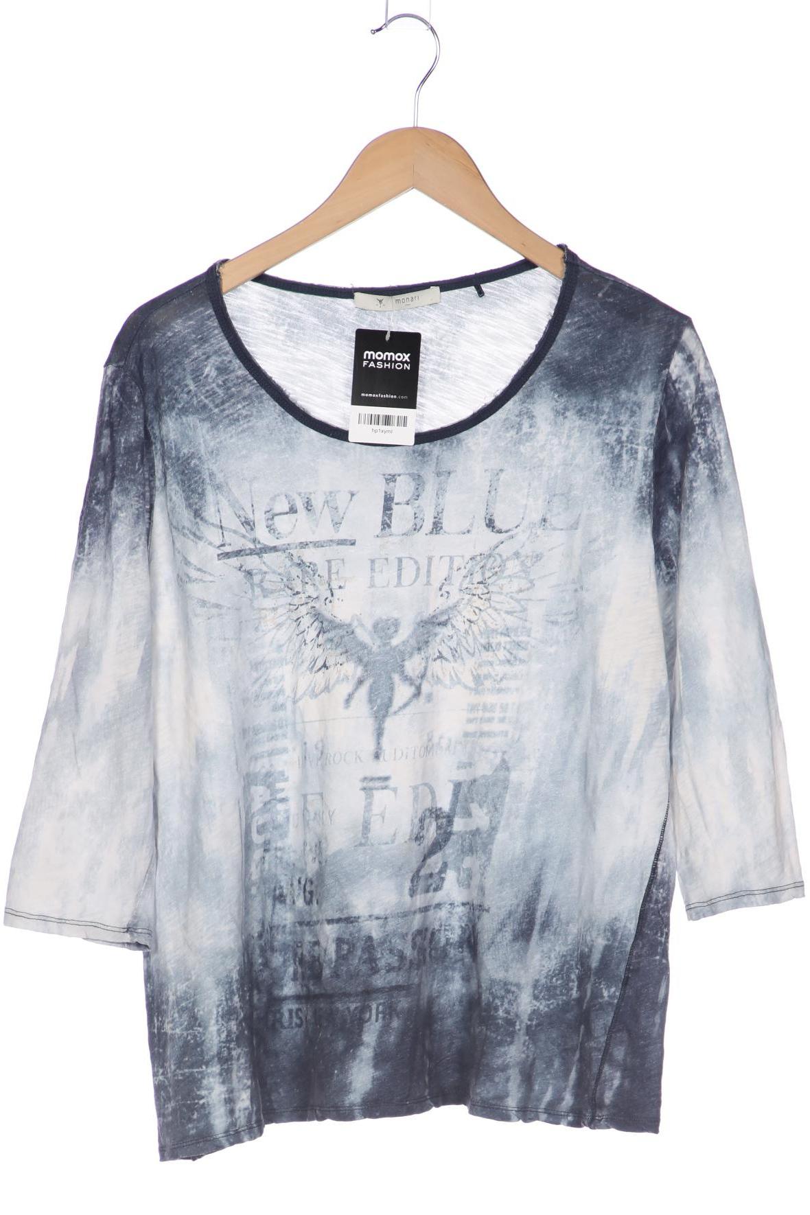 

monari Damen Langarmshirt, blau