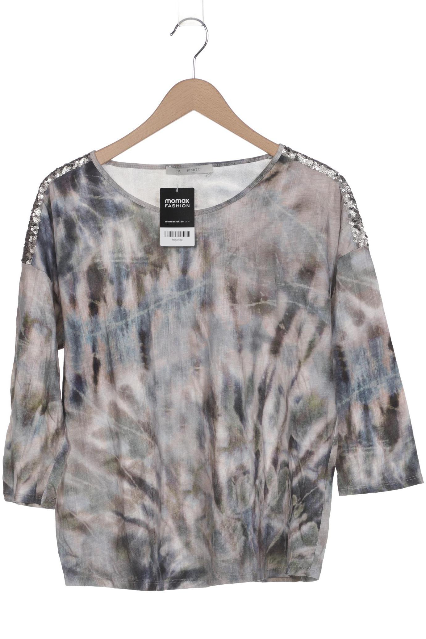 

monari Damen Langarmshirt, mehrfarbig, Gr. 42