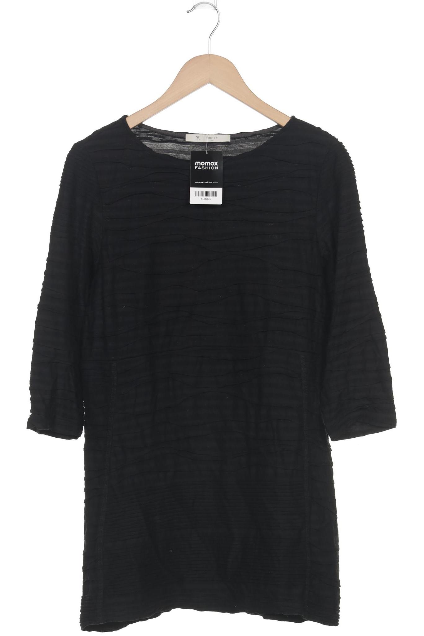 

monari Damen Langarmshirt, schwarz, Gr. 44
