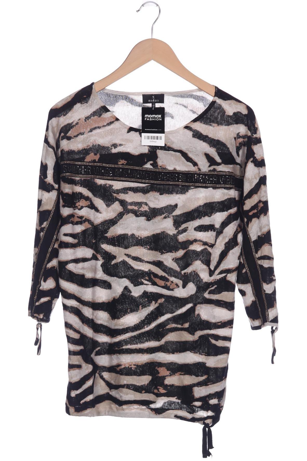 

monari Damen Langarmshirt, schwarz, Gr. 40