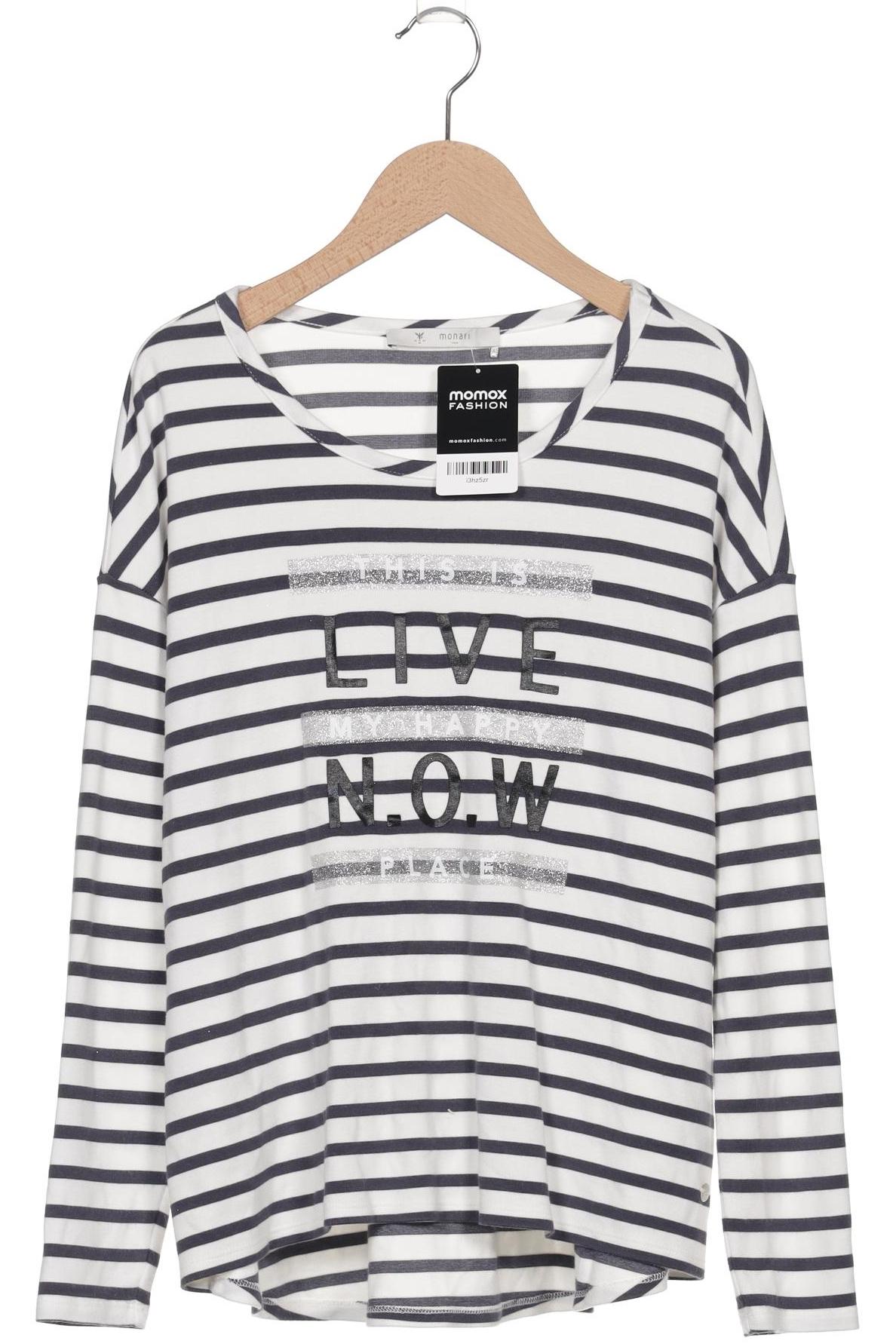 

monari Damen Langarmshirt, marineblau, Gr. 36