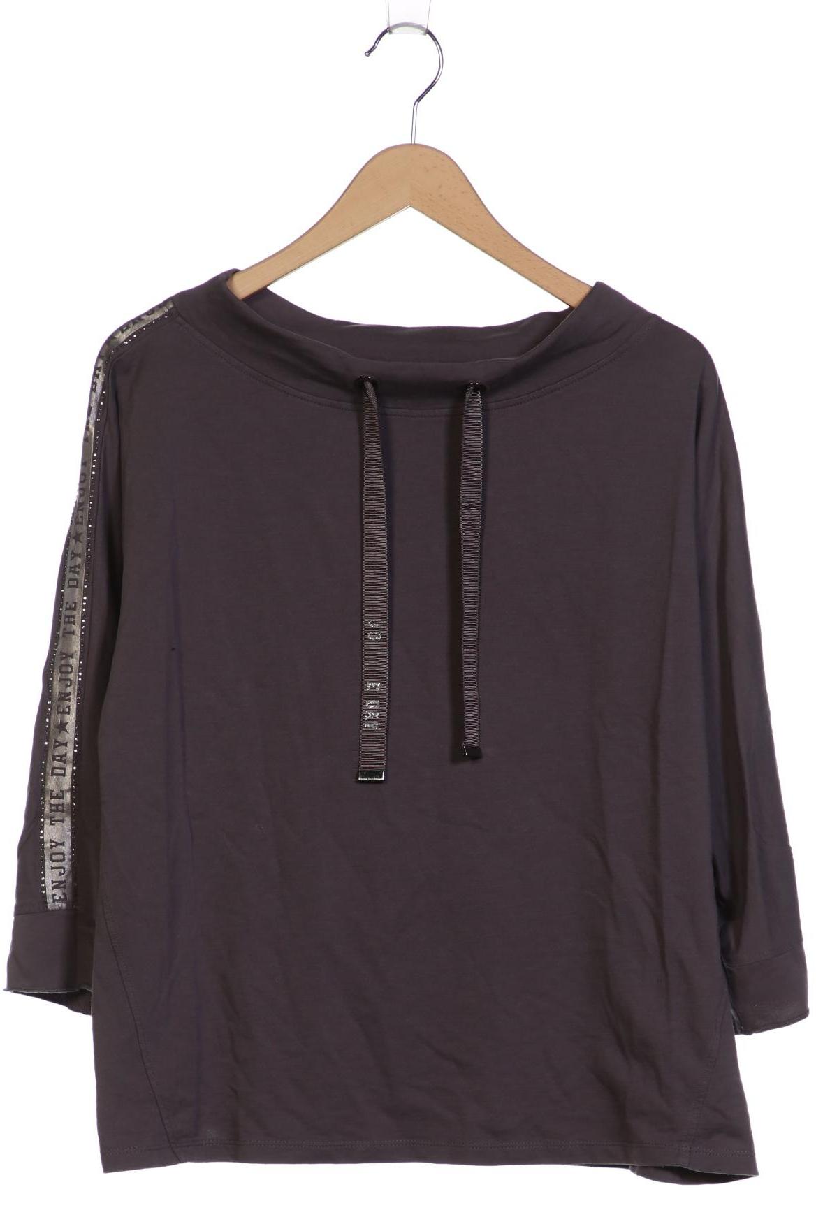 

monari Damen Langarmshirt, grau, Gr. 44