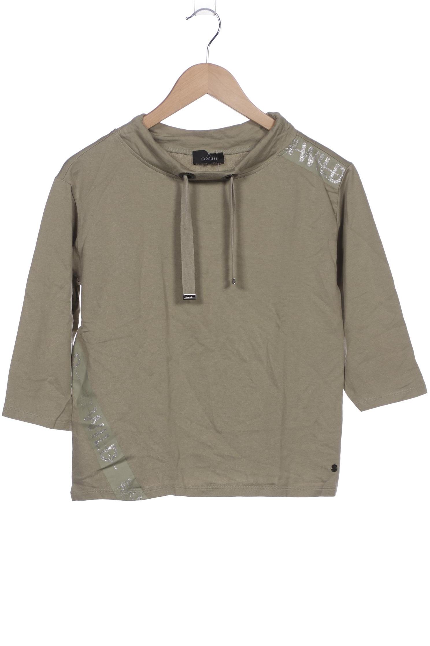 

monari Damen Langarmshirt, grün, Gr. 36