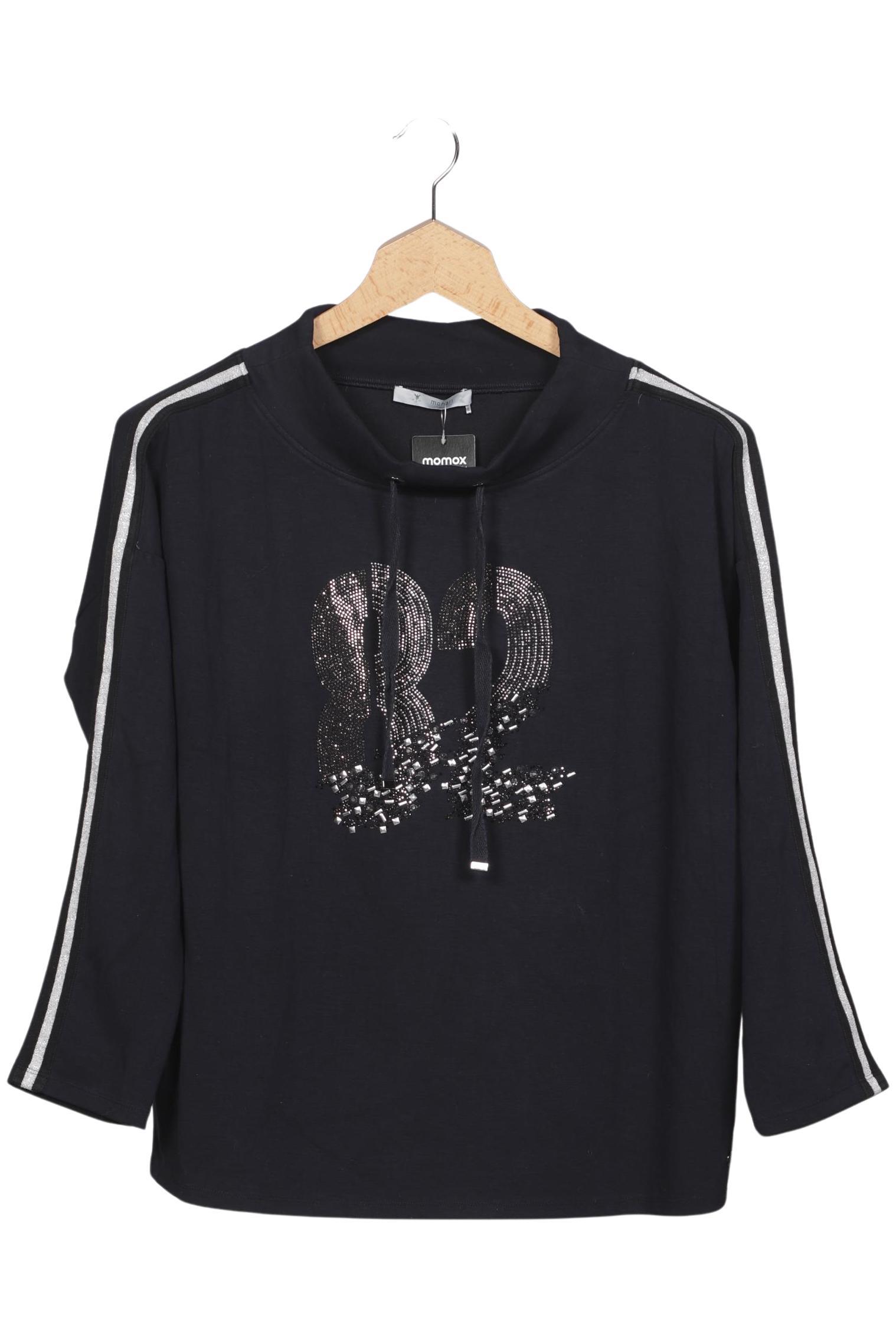 

monari Damen Langarmshirt, marineblau, Gr. 46