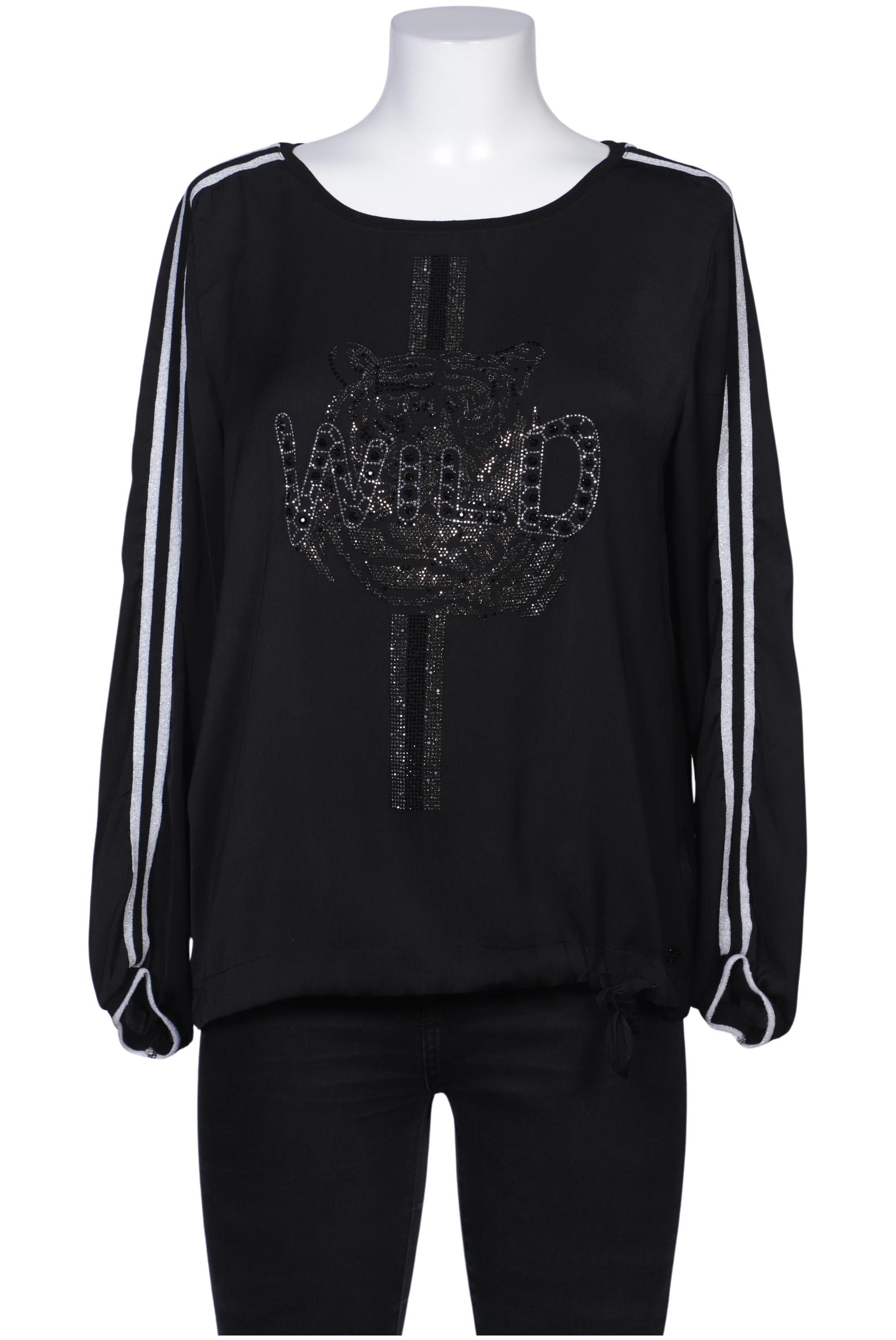 

monari Damen Langarmshirt, schwarz, Gr. 40