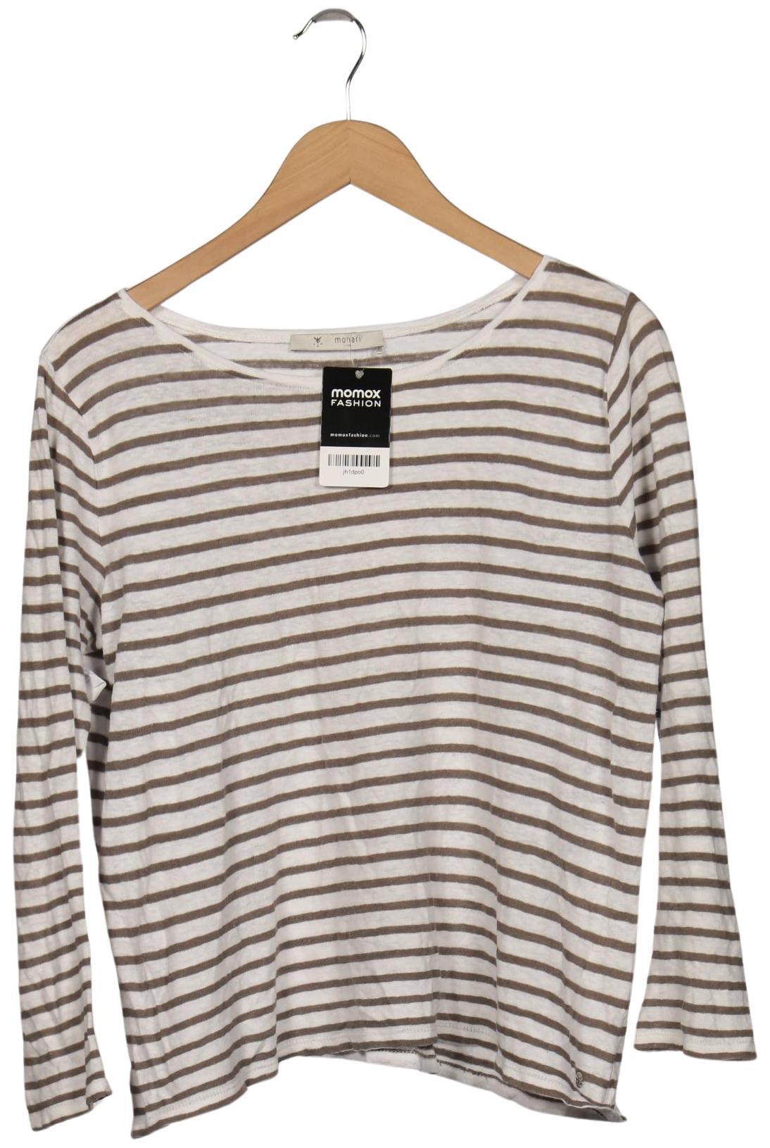 

monari Damen Langarmshirt, grau, Gr. 38