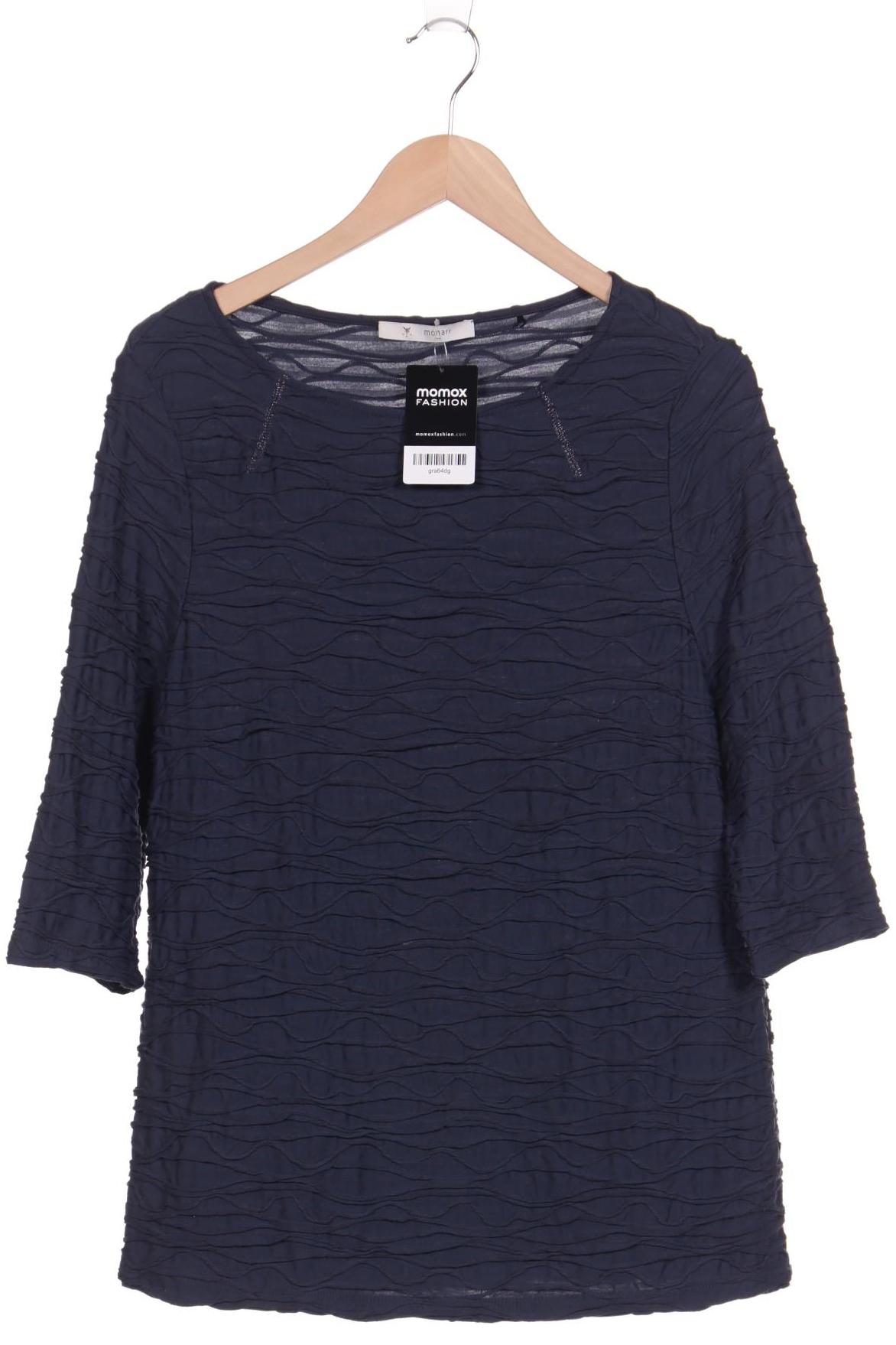 

monari Damen Langarmshirt, marineblau, Gr. 46