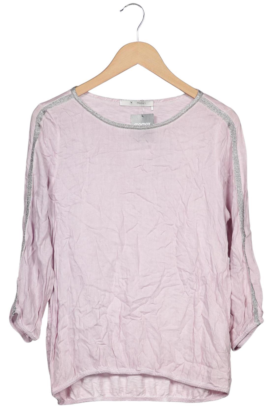 

monari Damen Langarmshirt, pink, Gr. 38