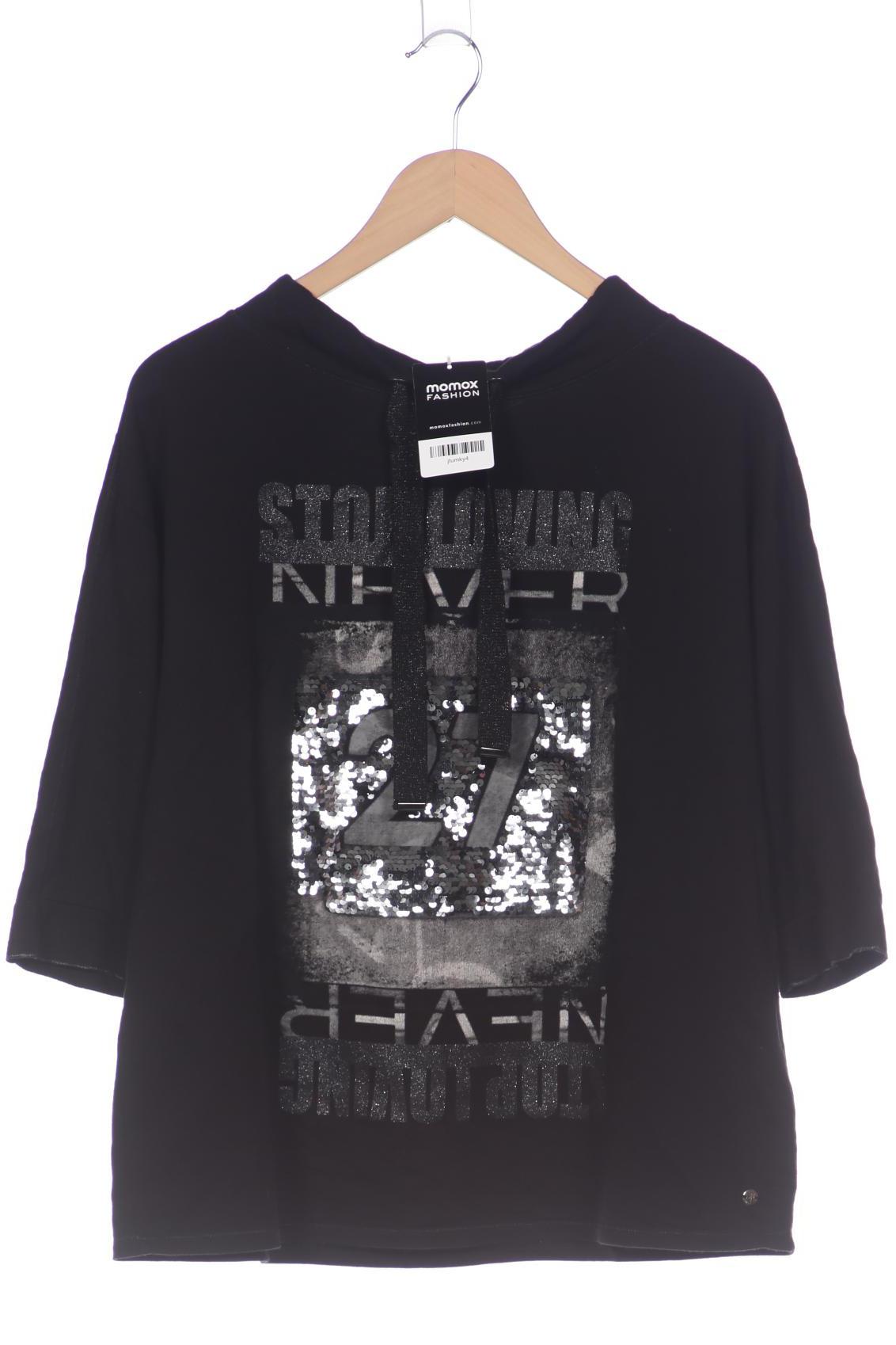 

monari Damen Langarmshirt, schwarz, Gr. 42