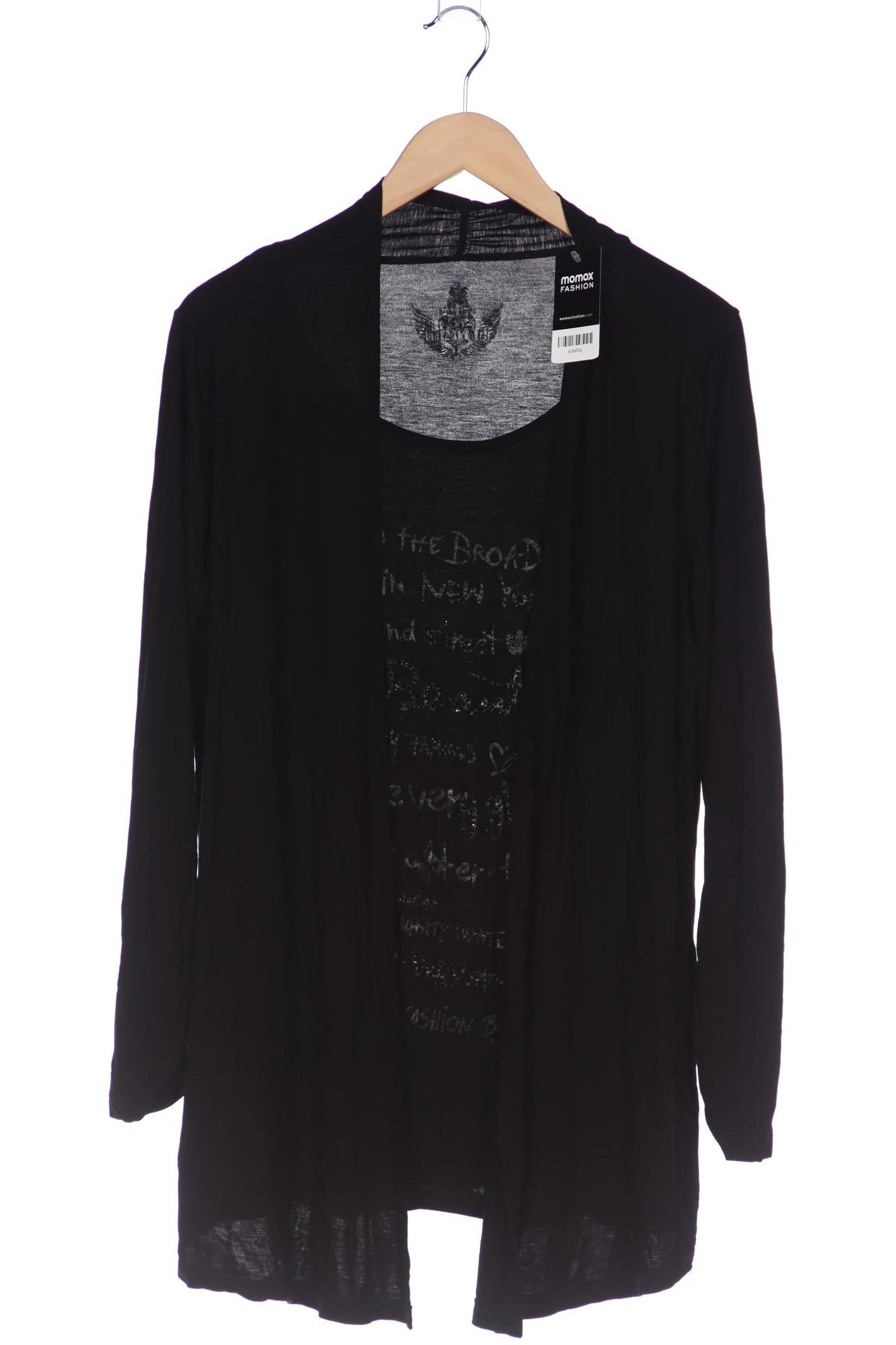 

monari Damen Langarmshirt, schwarz, Gr. 44