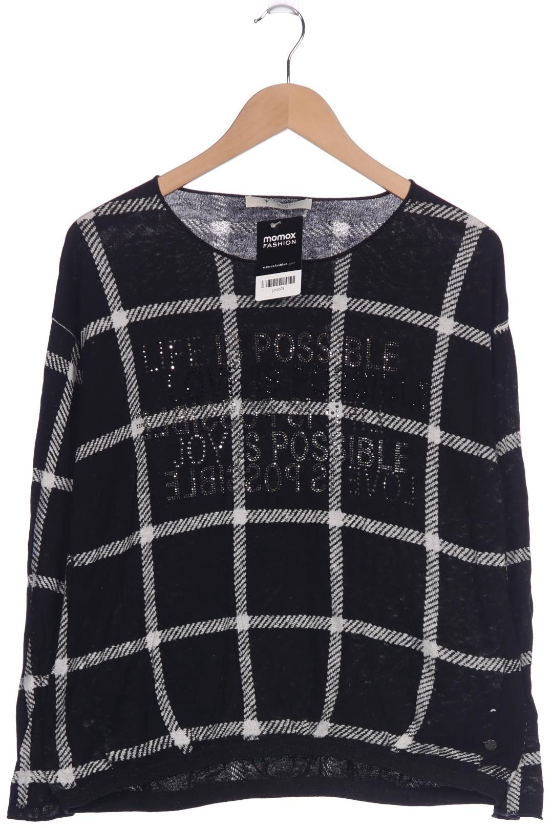 

monari Damen Langarmshirt, schwarz, Gr. 40