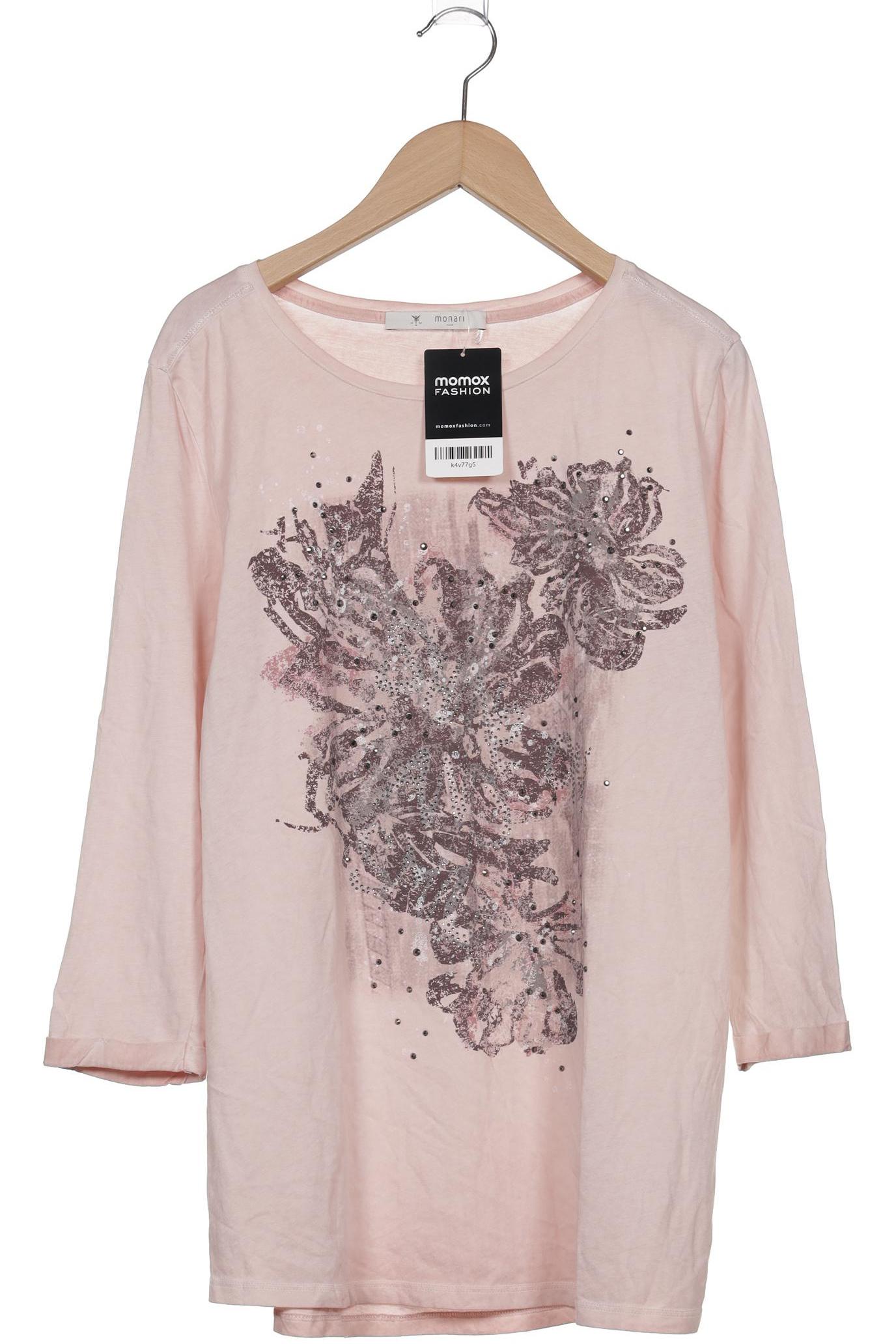

monari Damen Langarmshirt, orange, Gr. 42
