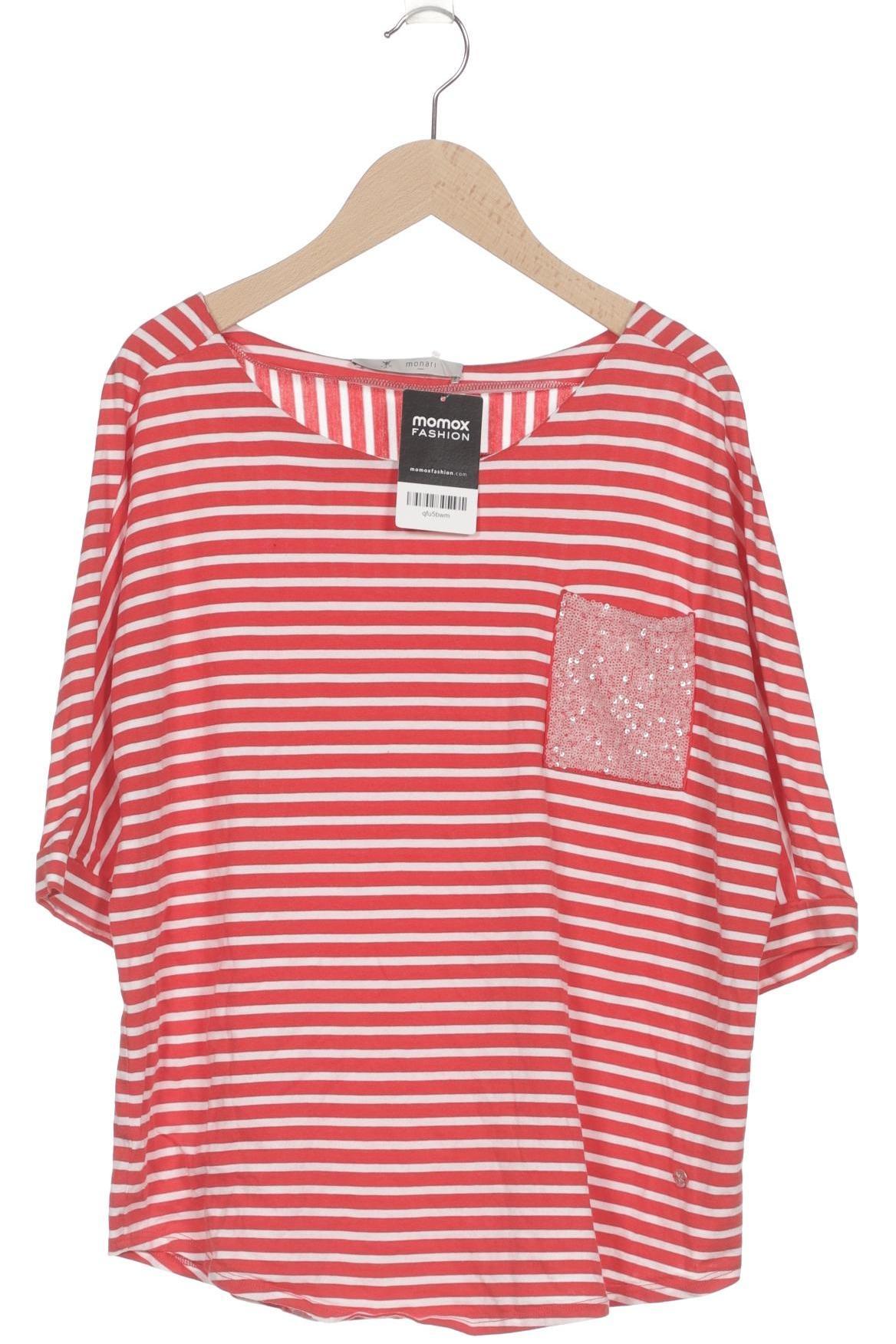 

monari Damen Langarmshirt, rot, Gr. 42