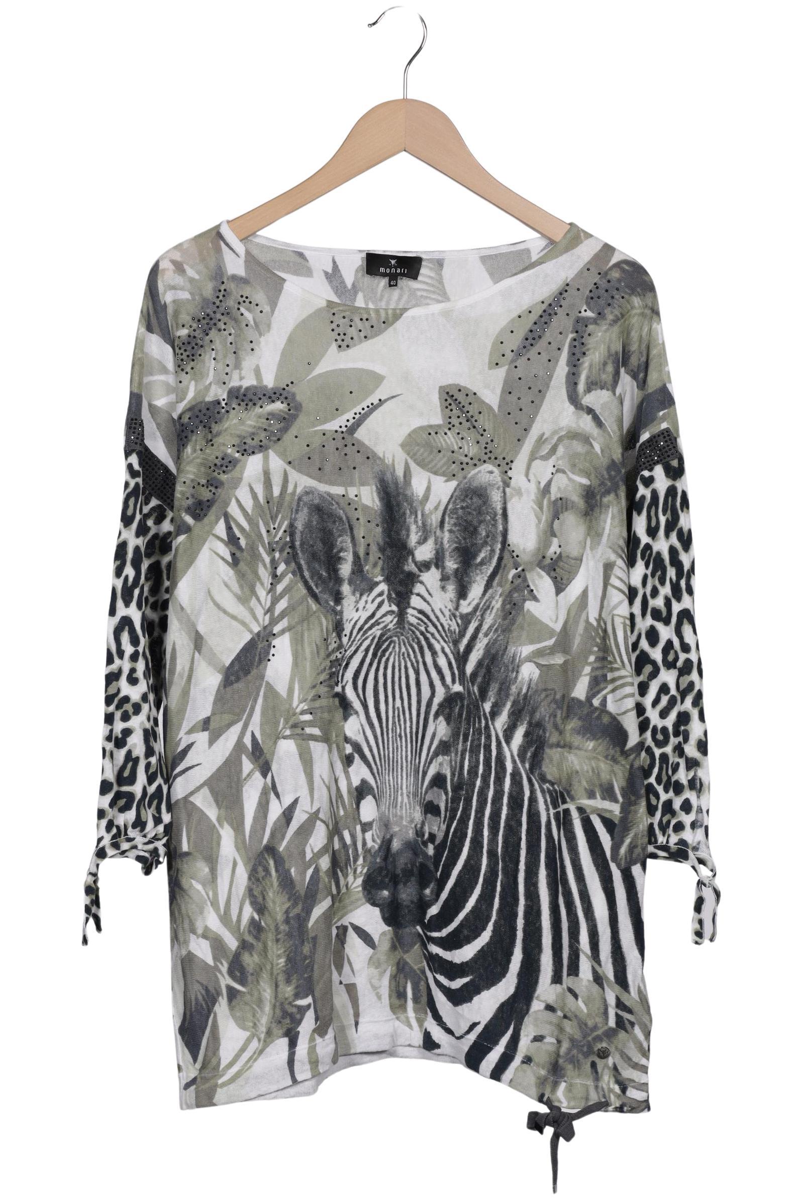 

monari Damen Langarmshirt, mehrfarbig, Gr. 40