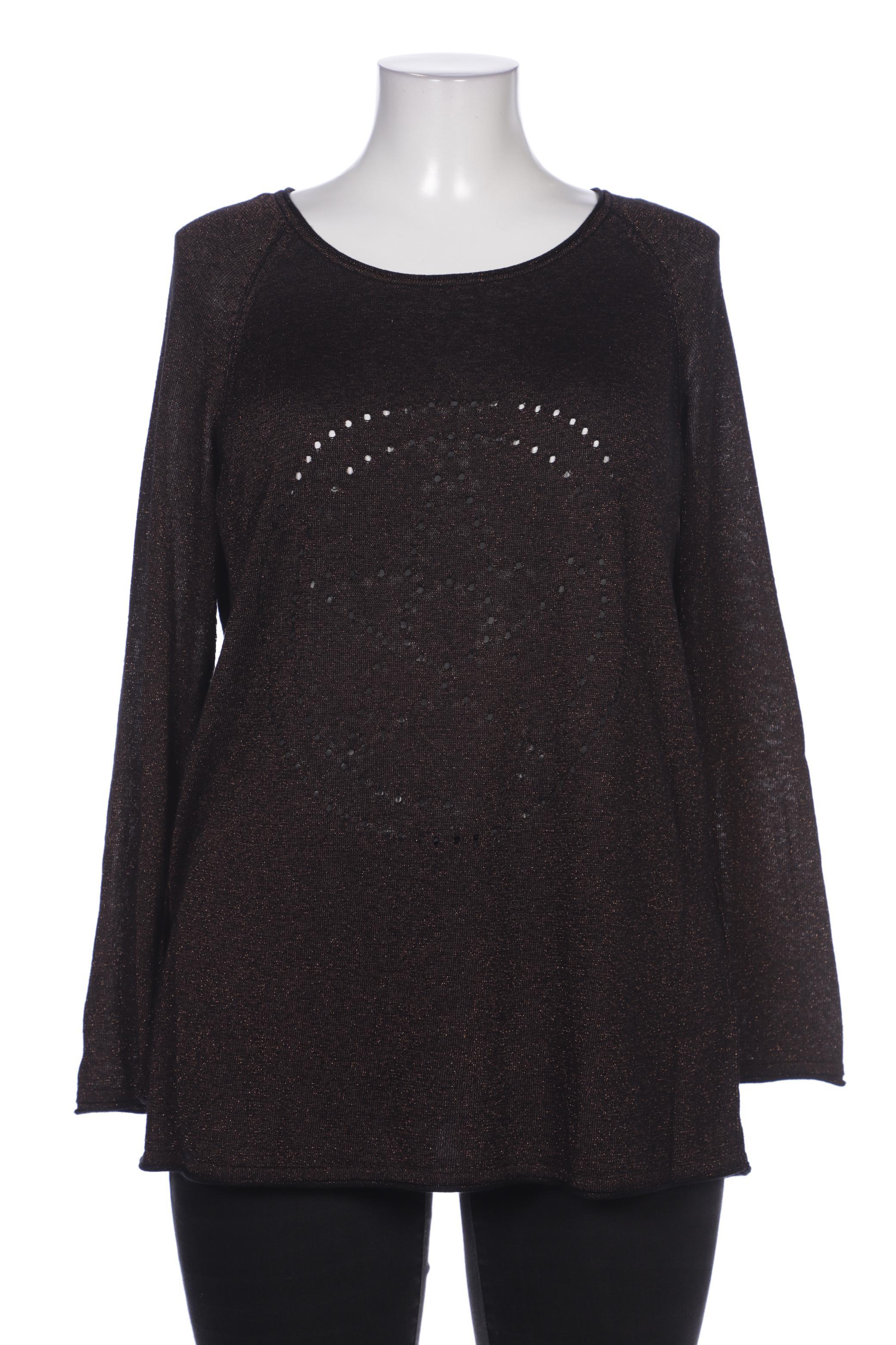 

monari Damen Langarmshirt, braun, Gr. 44