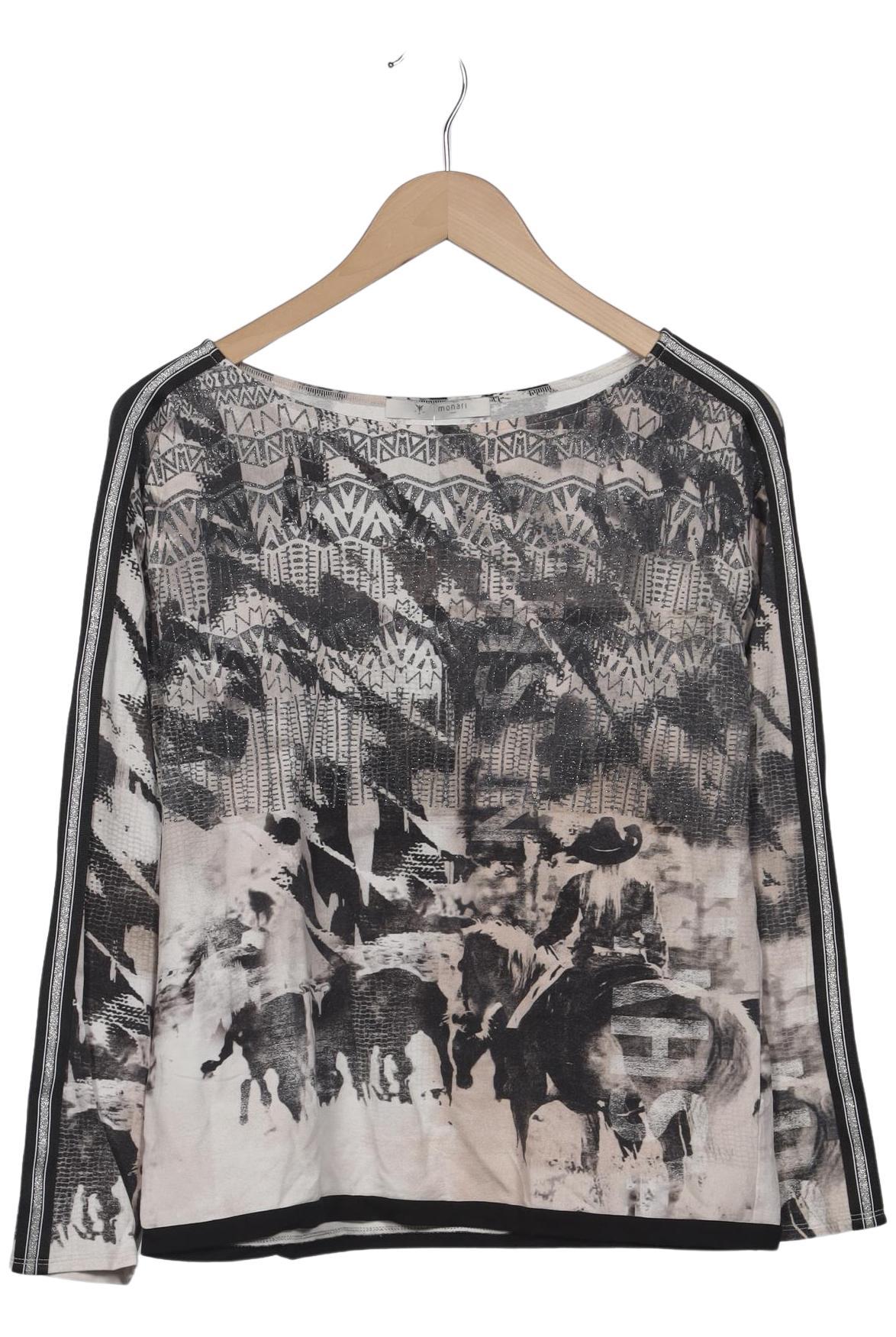 

monari Damen Langarmshirt, mehrfarbig, Gr. 38