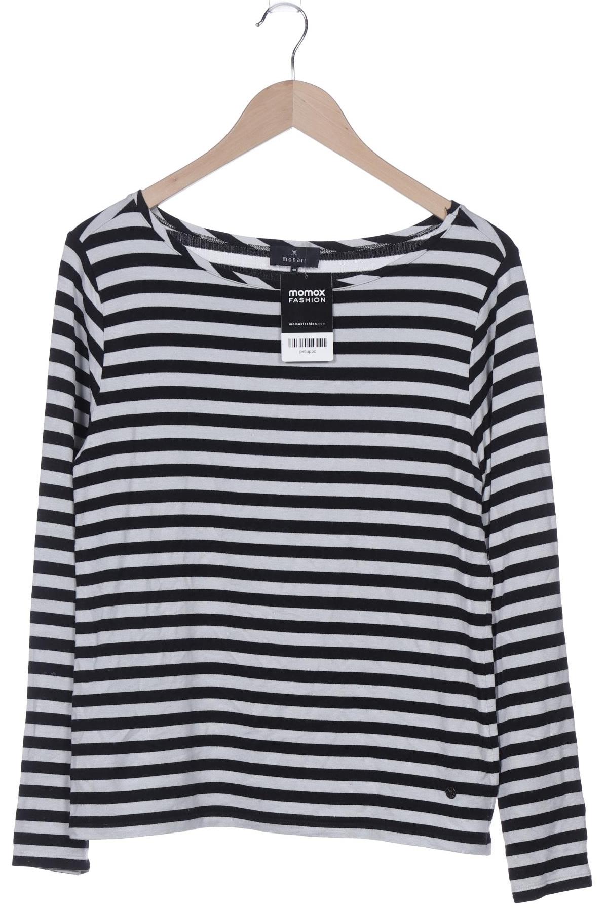 

monari Damen Langarmshirt, schwarz, Gr. 40