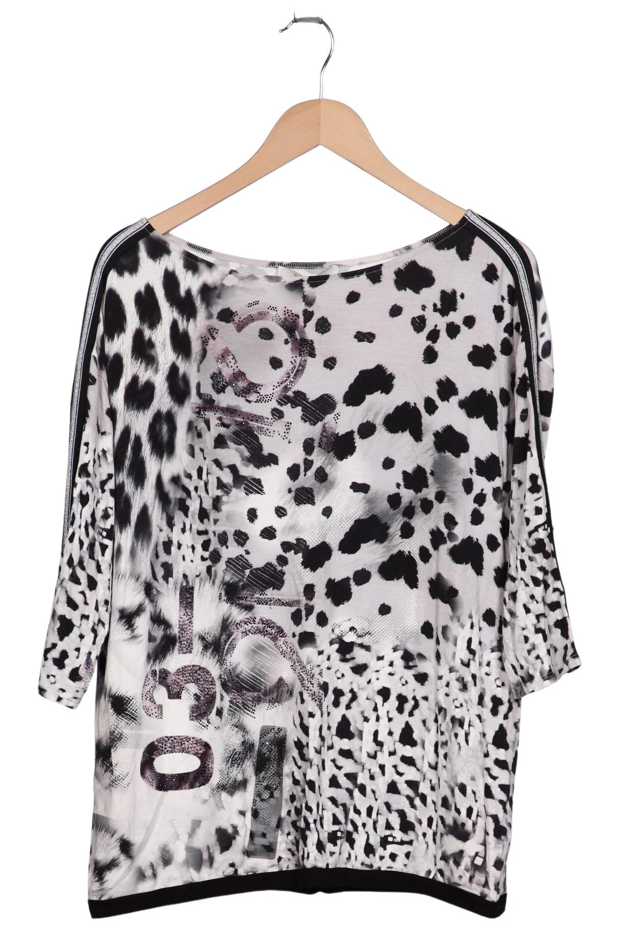 

monari Damen Langarmshirt, grau, Gr. 46