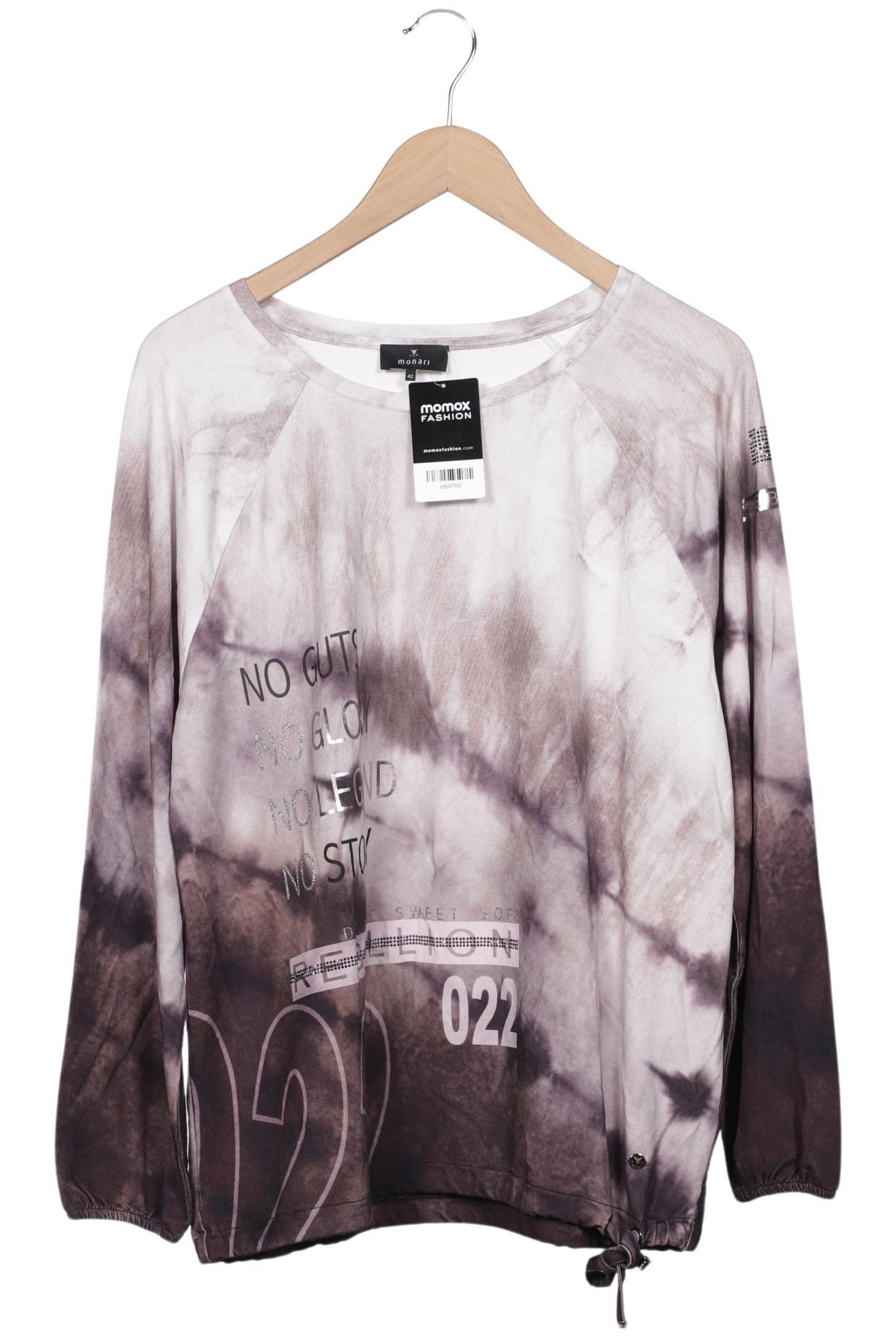 

monari Damen Langarmshirt, flieder, Gr. 42