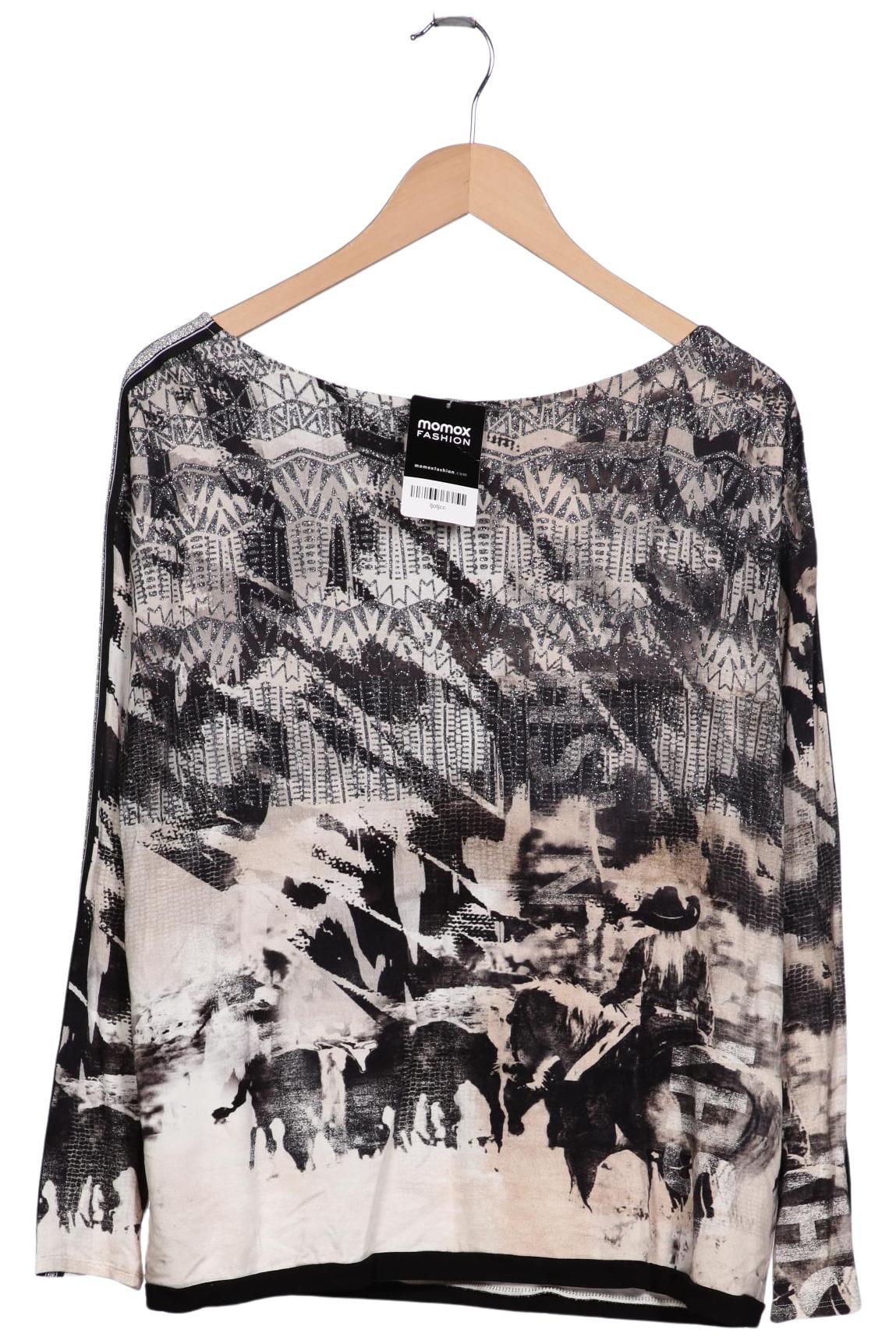 

monari Damen Langarmshirt, grau, Gr. 42